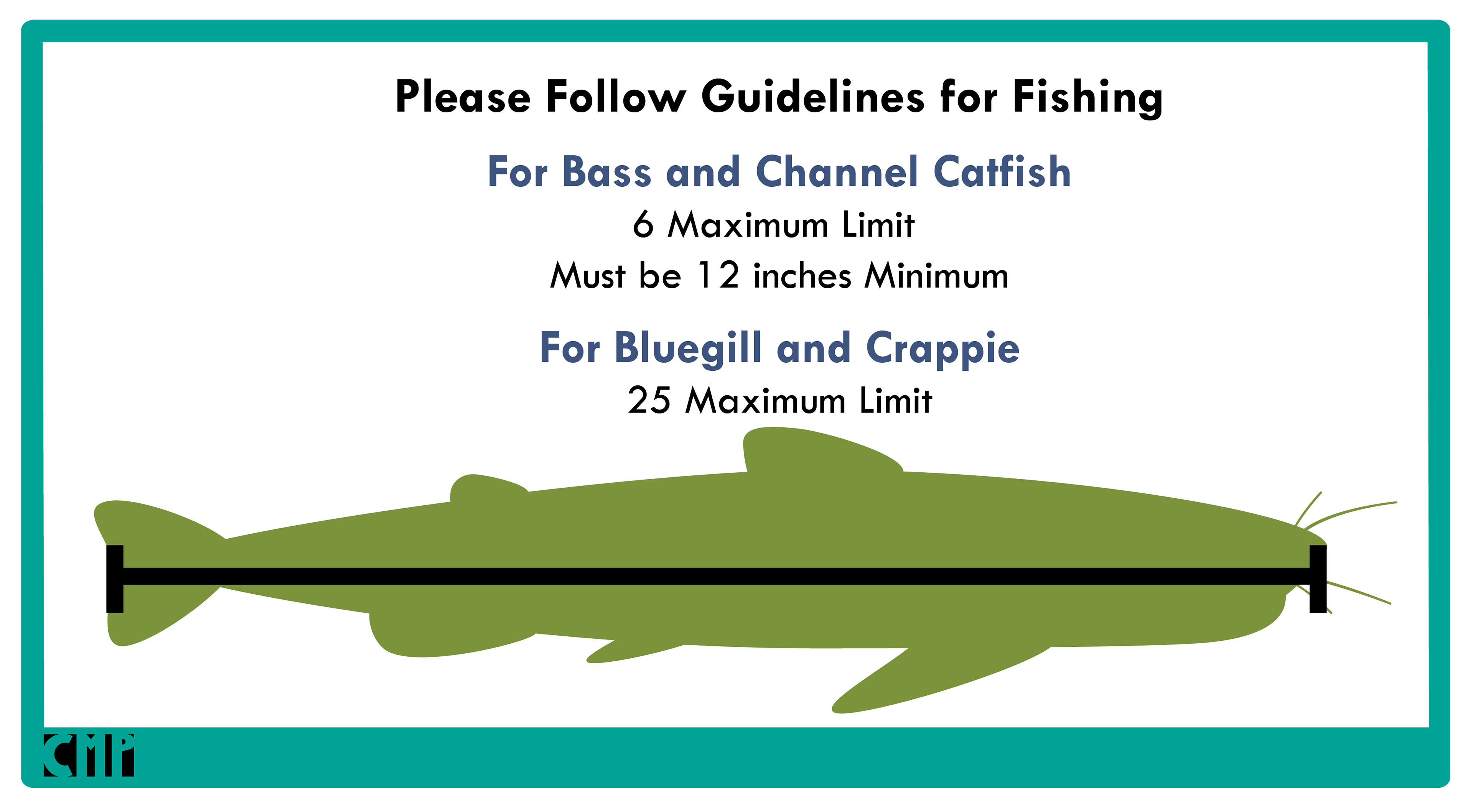 Fishing Guide Sign