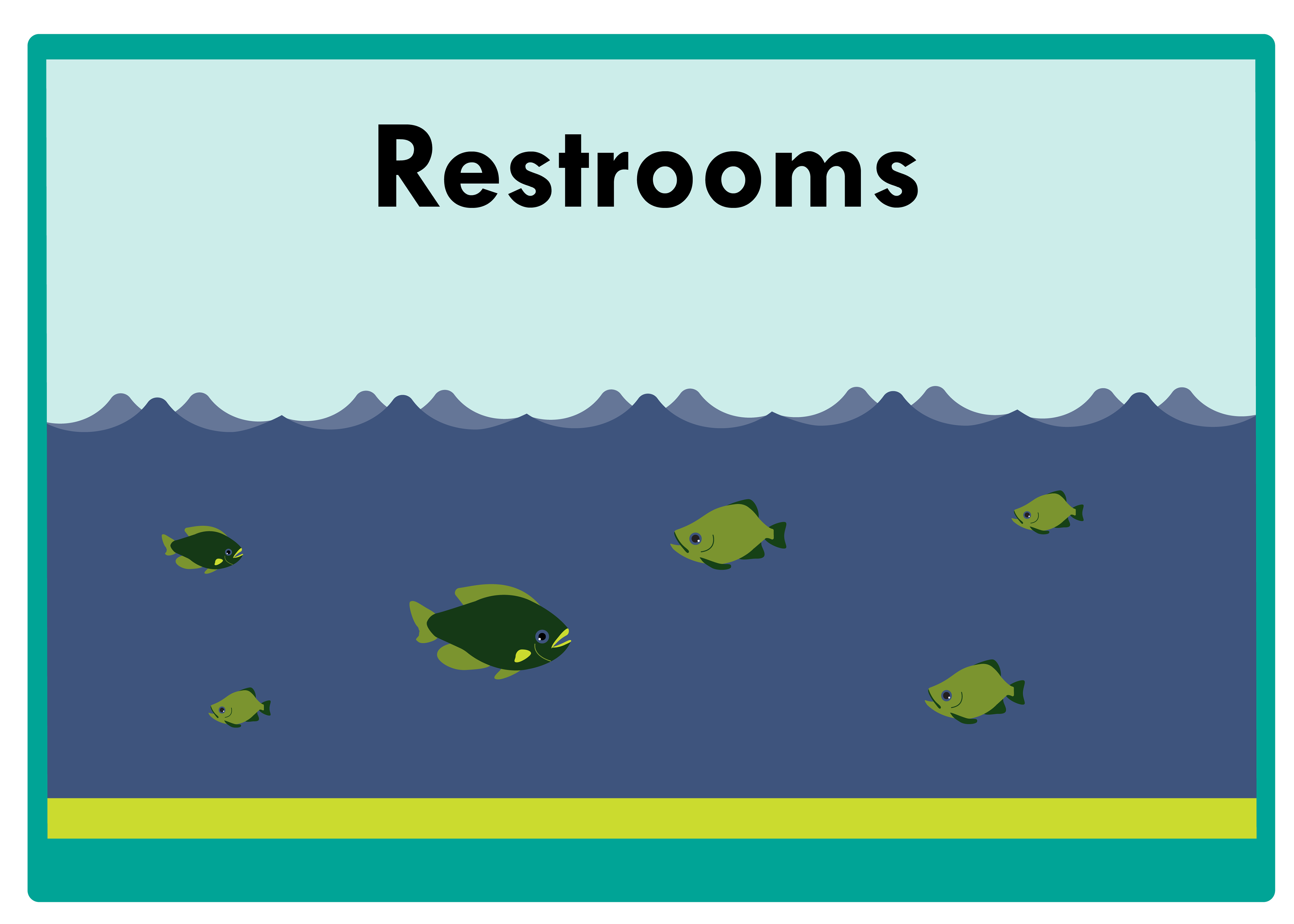 Bathroom by the Water Main Graphic