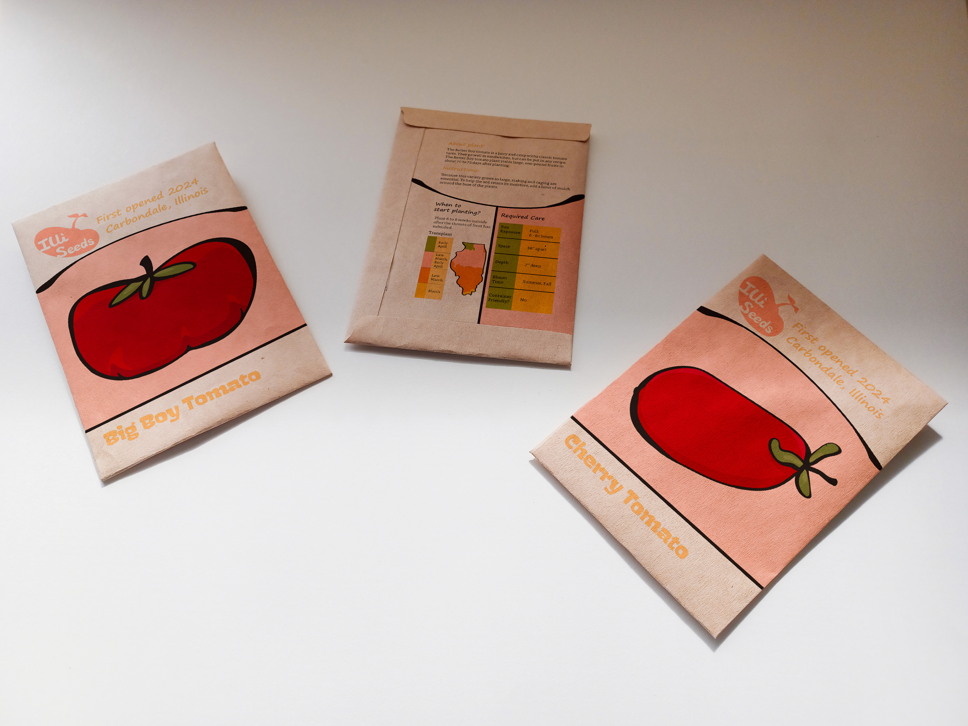 Tomatoes Regular Seed Packets
