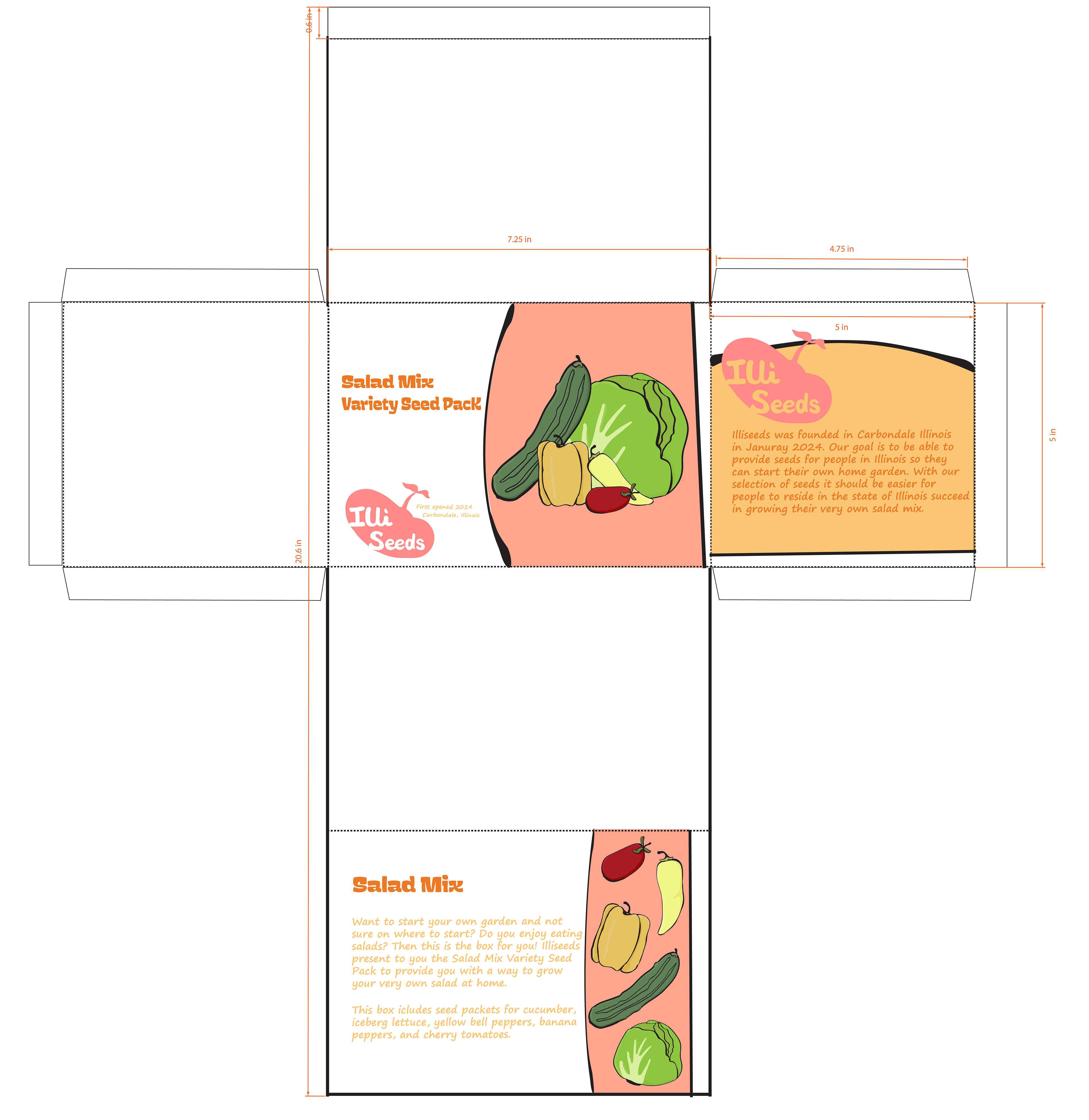 Variety regular seed box