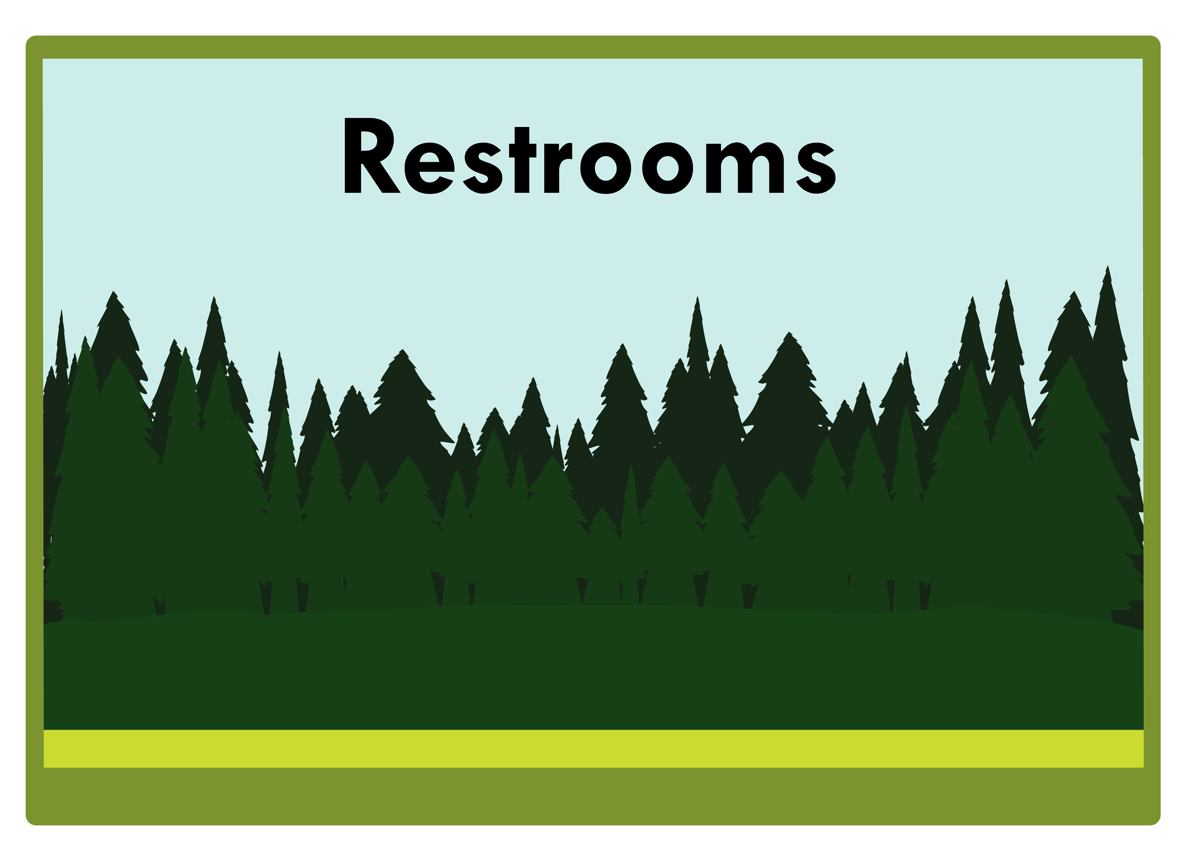 Bathroom by the Playground Main Graphic