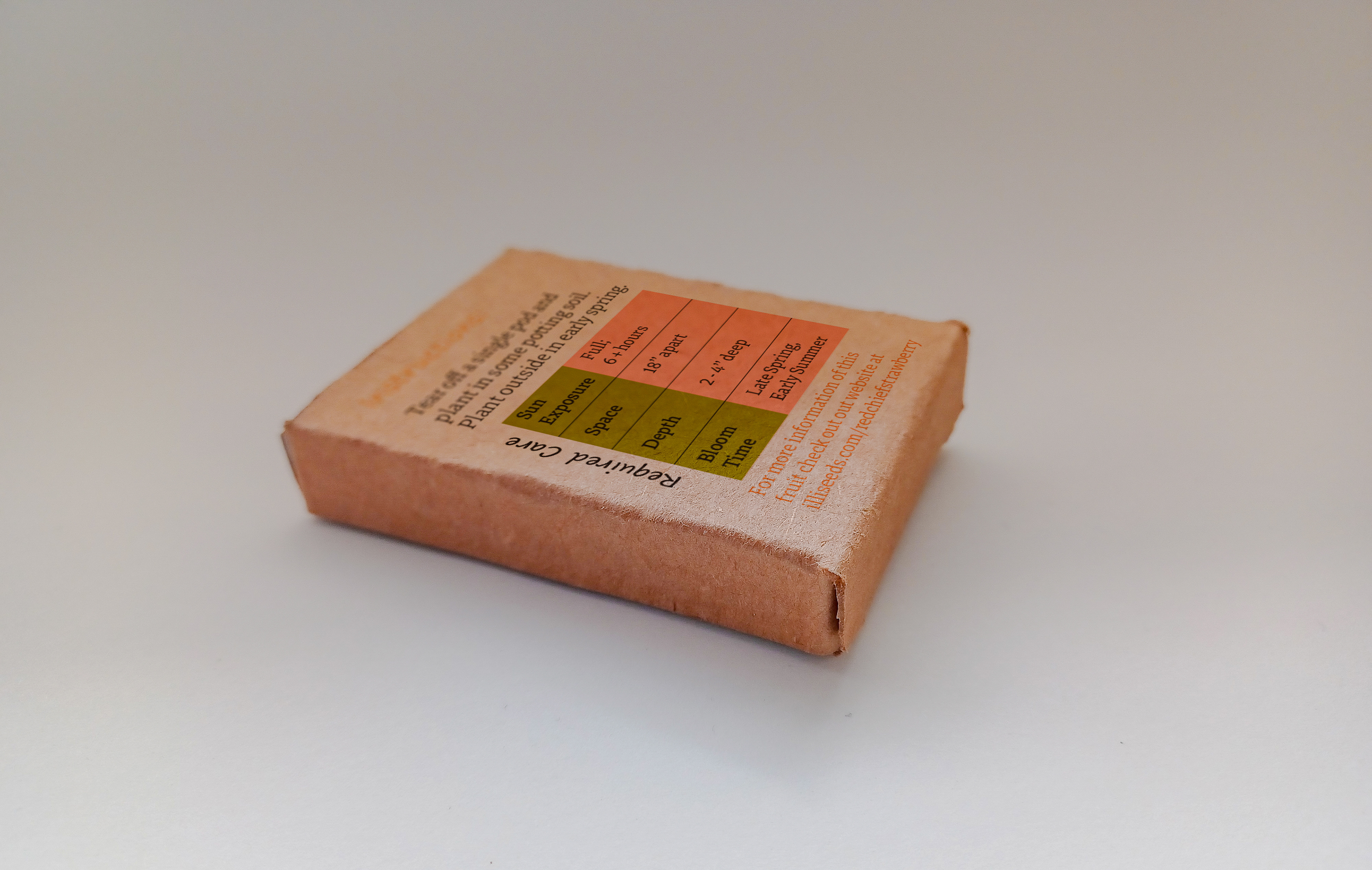 Back of Single Seed Box