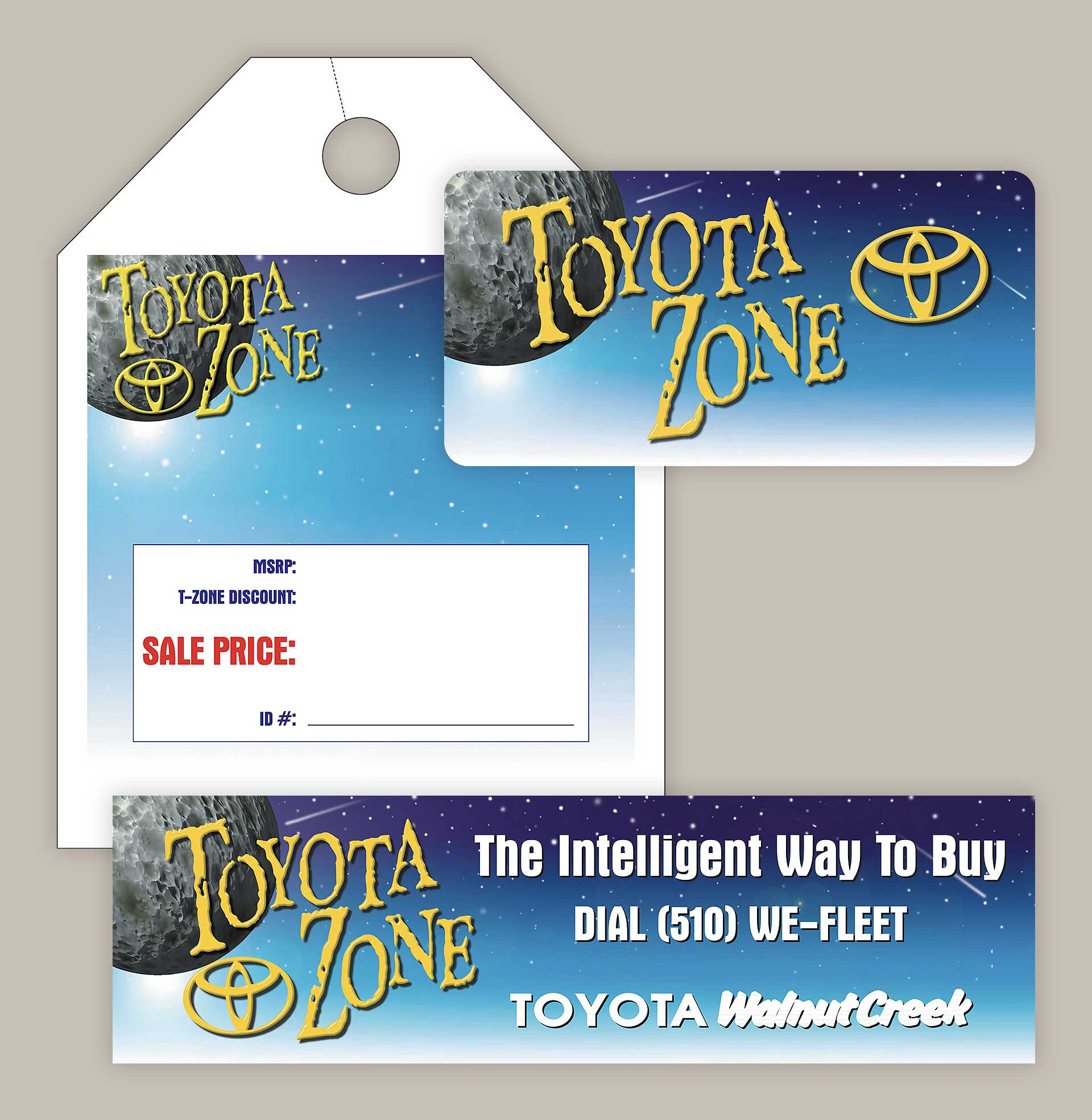 Toyota Zone Collateral Material