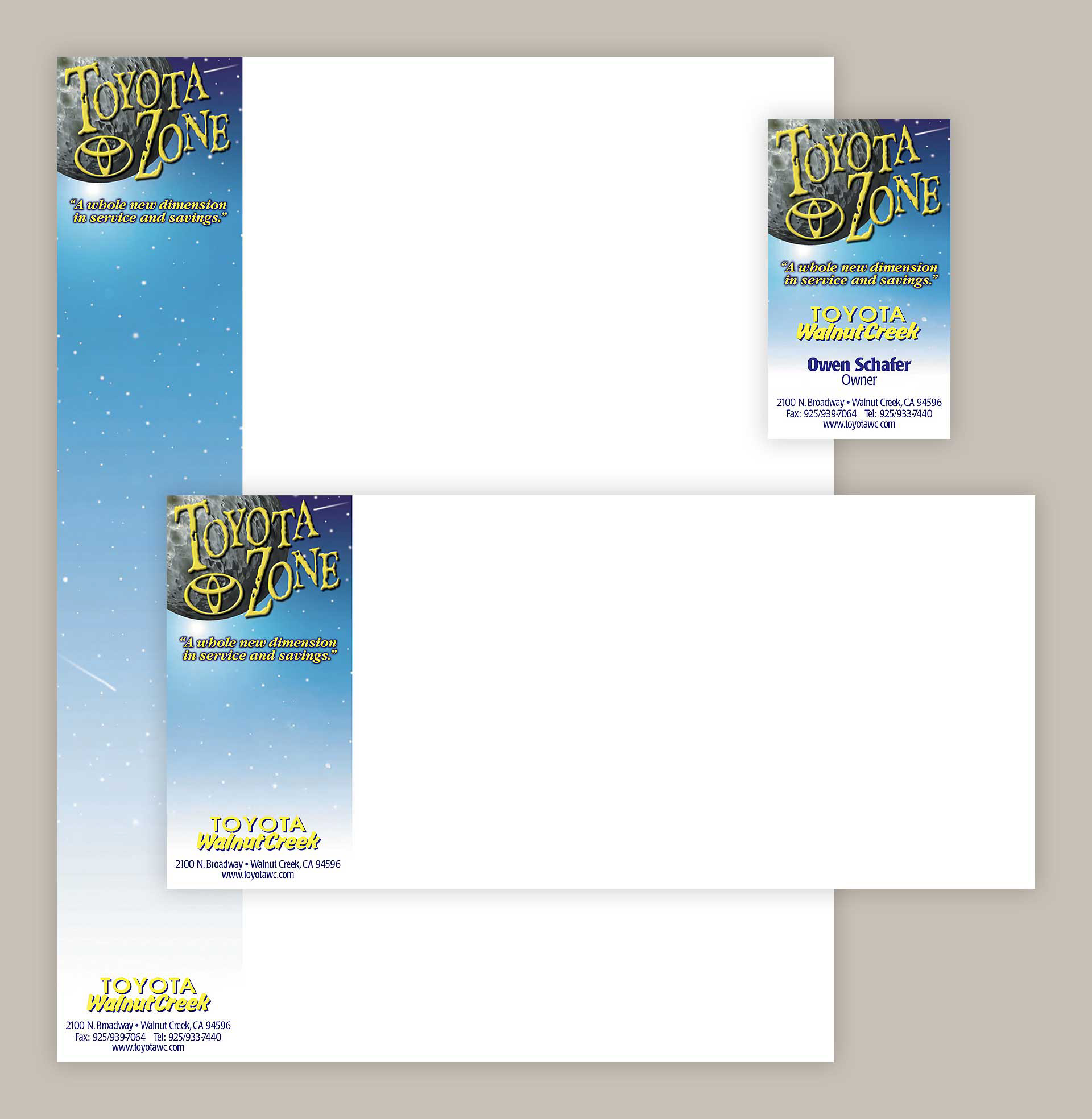 Toyota Zone Identity Package