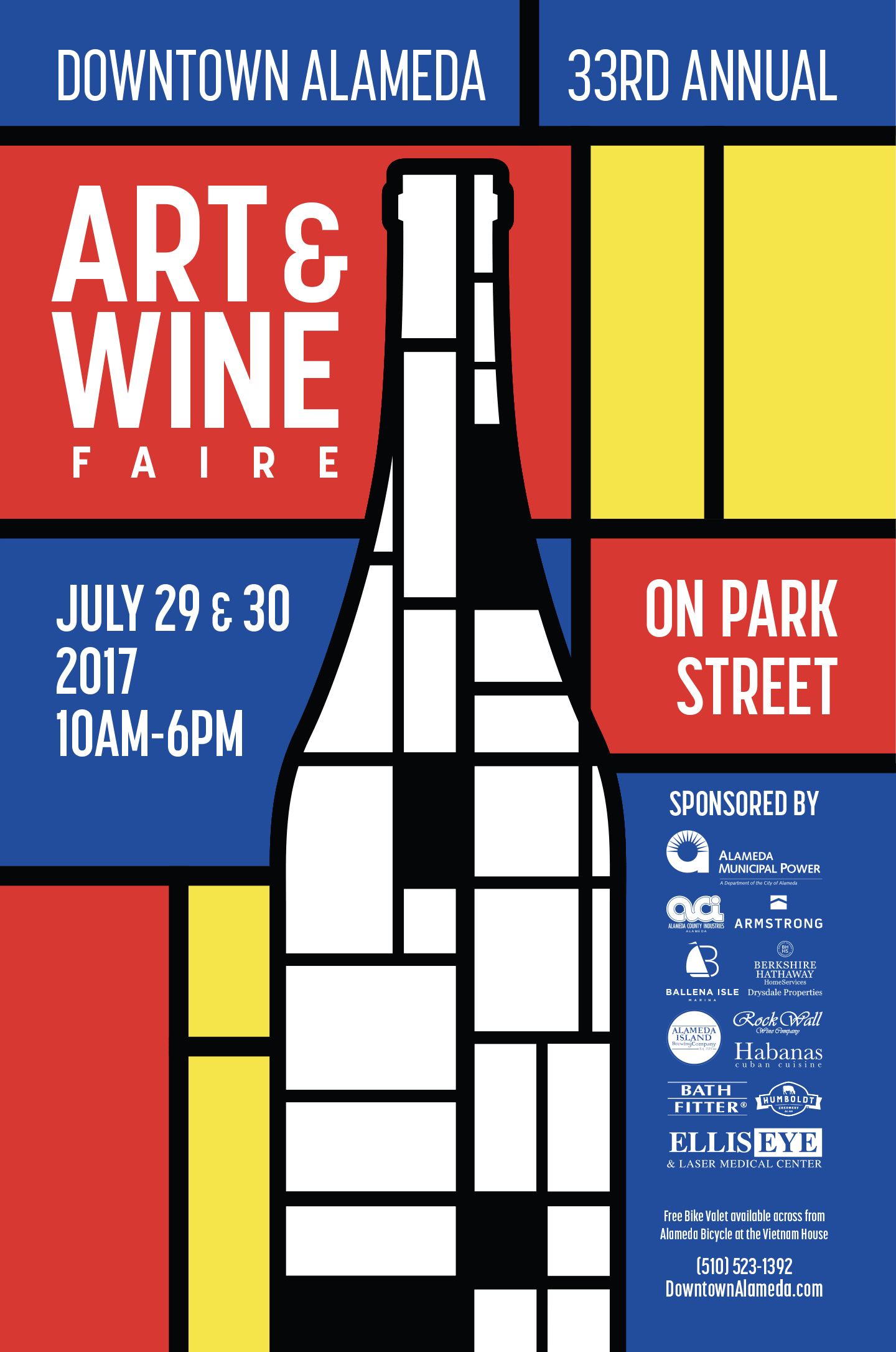 Art & Wine Faire Poster – 2017