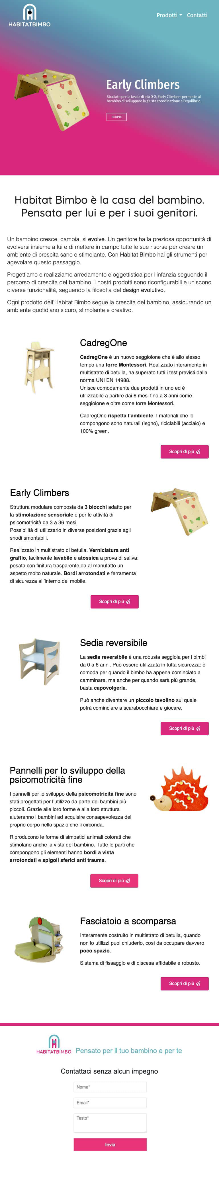 Home page