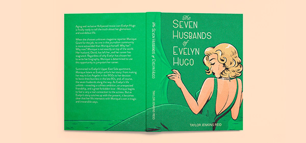 Jenifer Prince - THE SEVEN HUSBANDS OF EVELYN HUGO - BOOK COVER