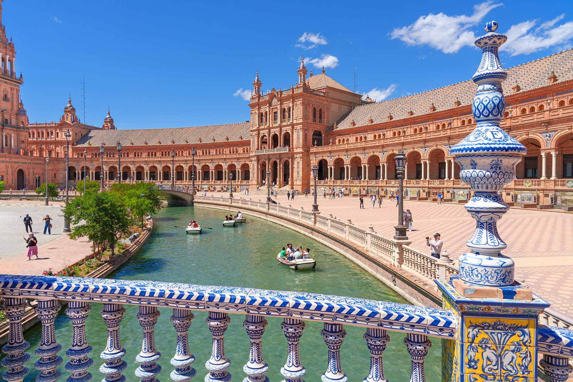 Plaza de Espana, Seville, April 2023