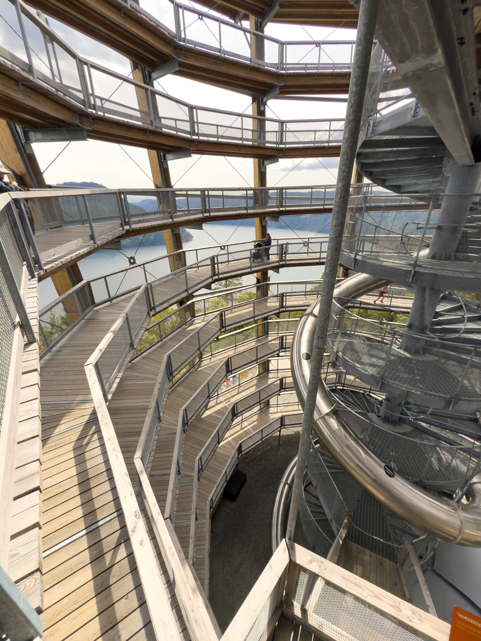 Malahat Skywalk, Victoria May2025