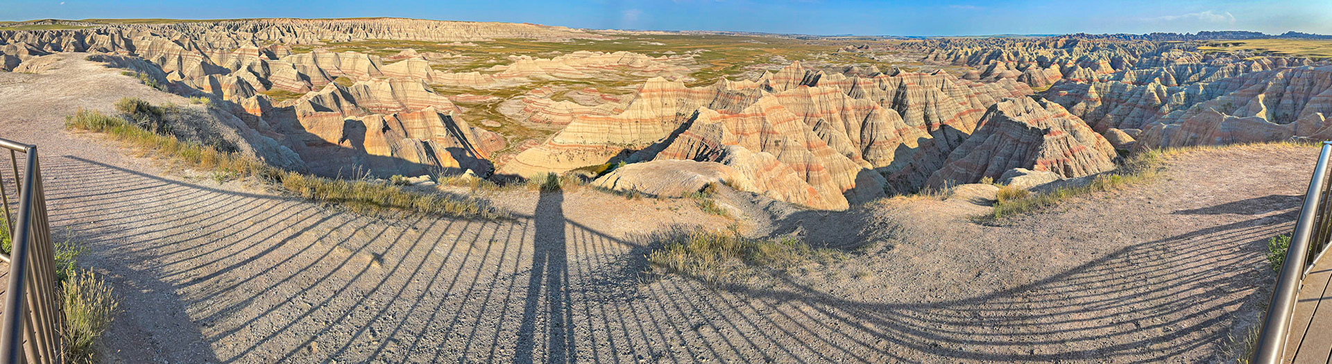 Badlands N.P., S. Dakota, July 2021
