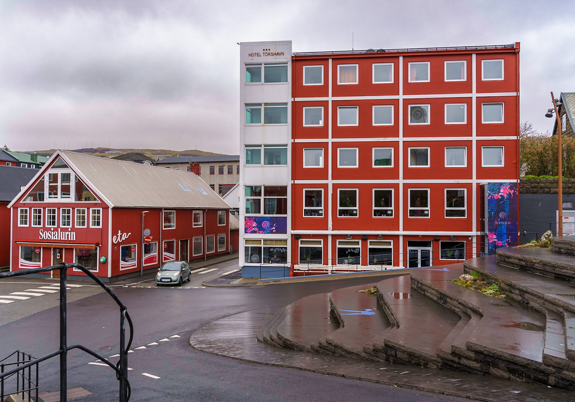 My hotel, Torshavn