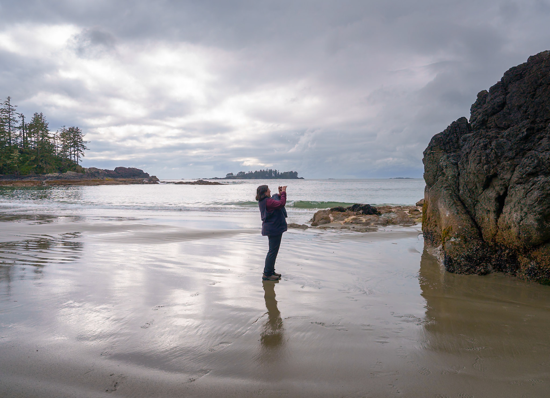 Half Moon Beach, Tofino, May2025