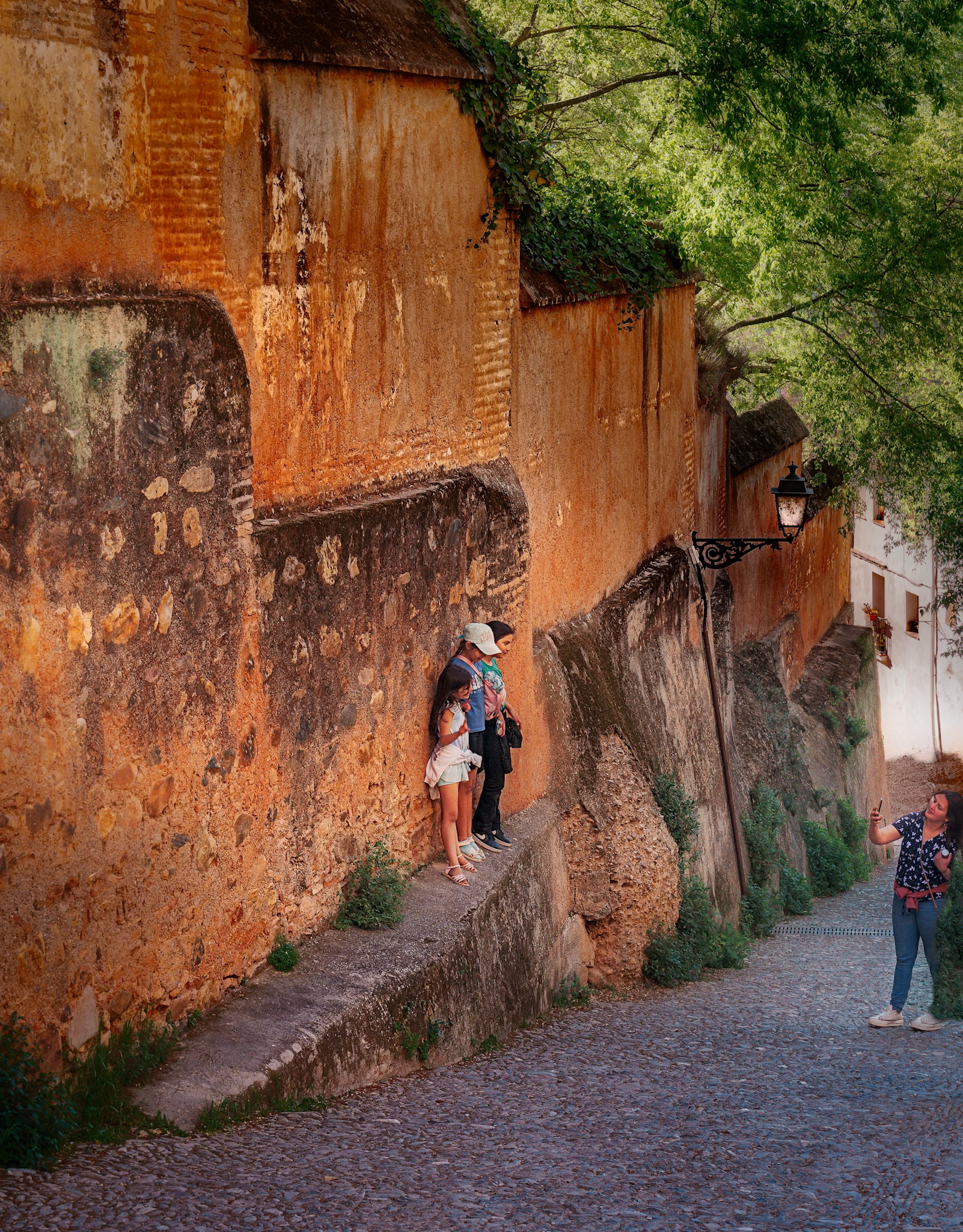 Alhambra Walk, Granada Spain, April 2023