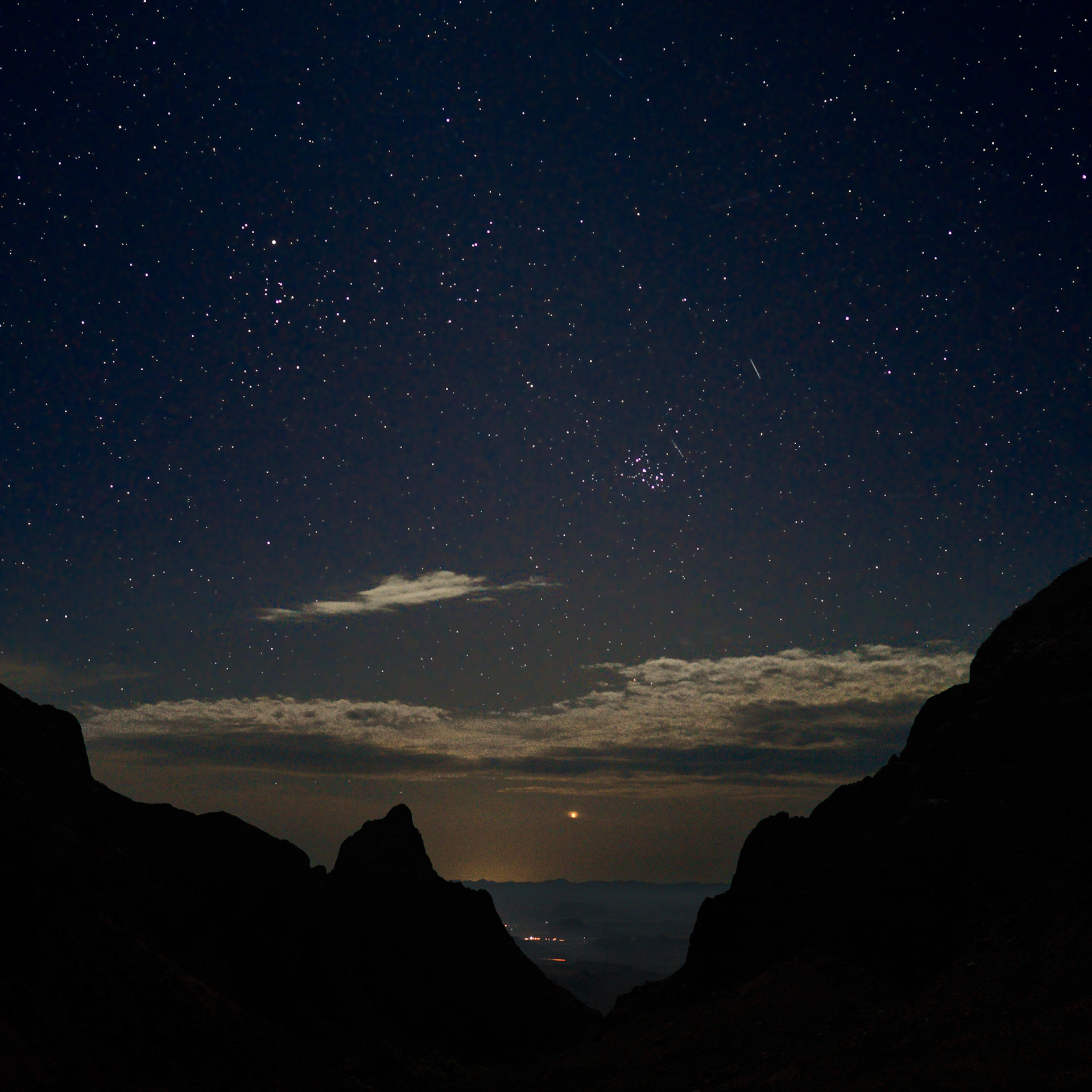 The Notch, Big Bend NP, April 2024
