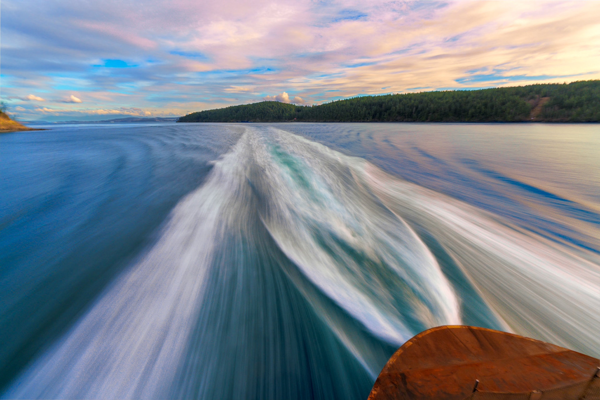 Ferry to Orcas, Feb2024