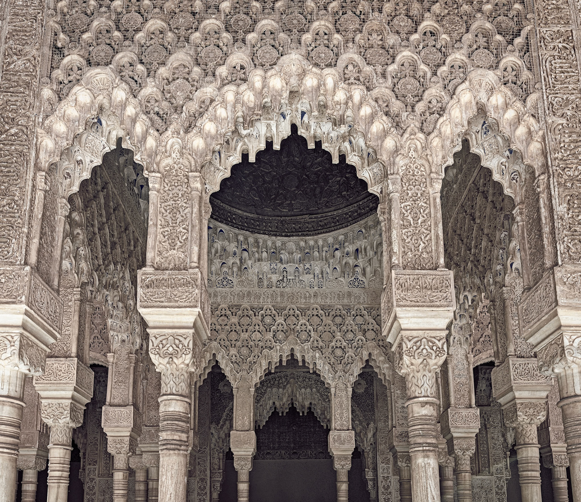 Alhambra, Granada Spain, April 2023