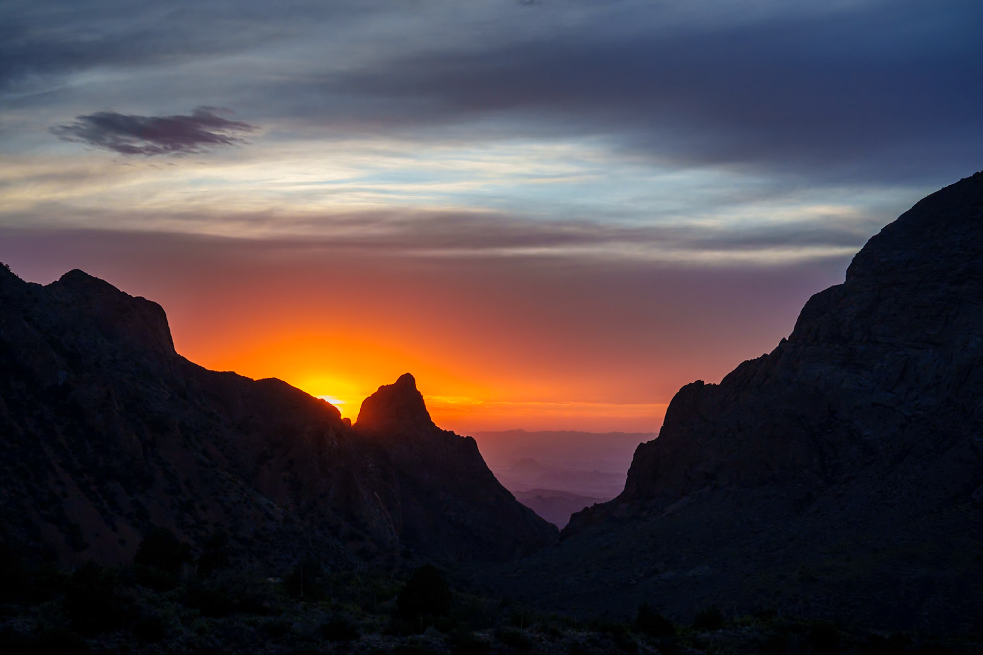 Sunset thru the Window, Big Bend