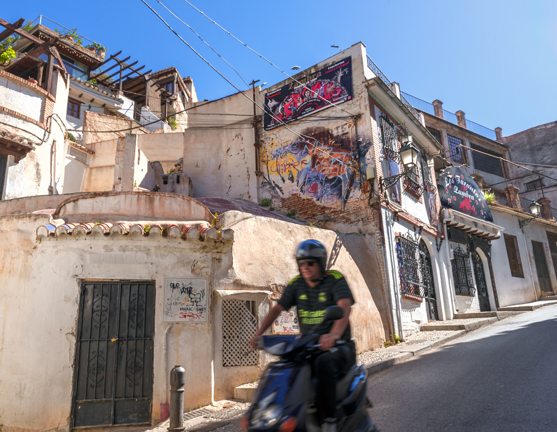 Sacramonte, Granada, Spain April 2023