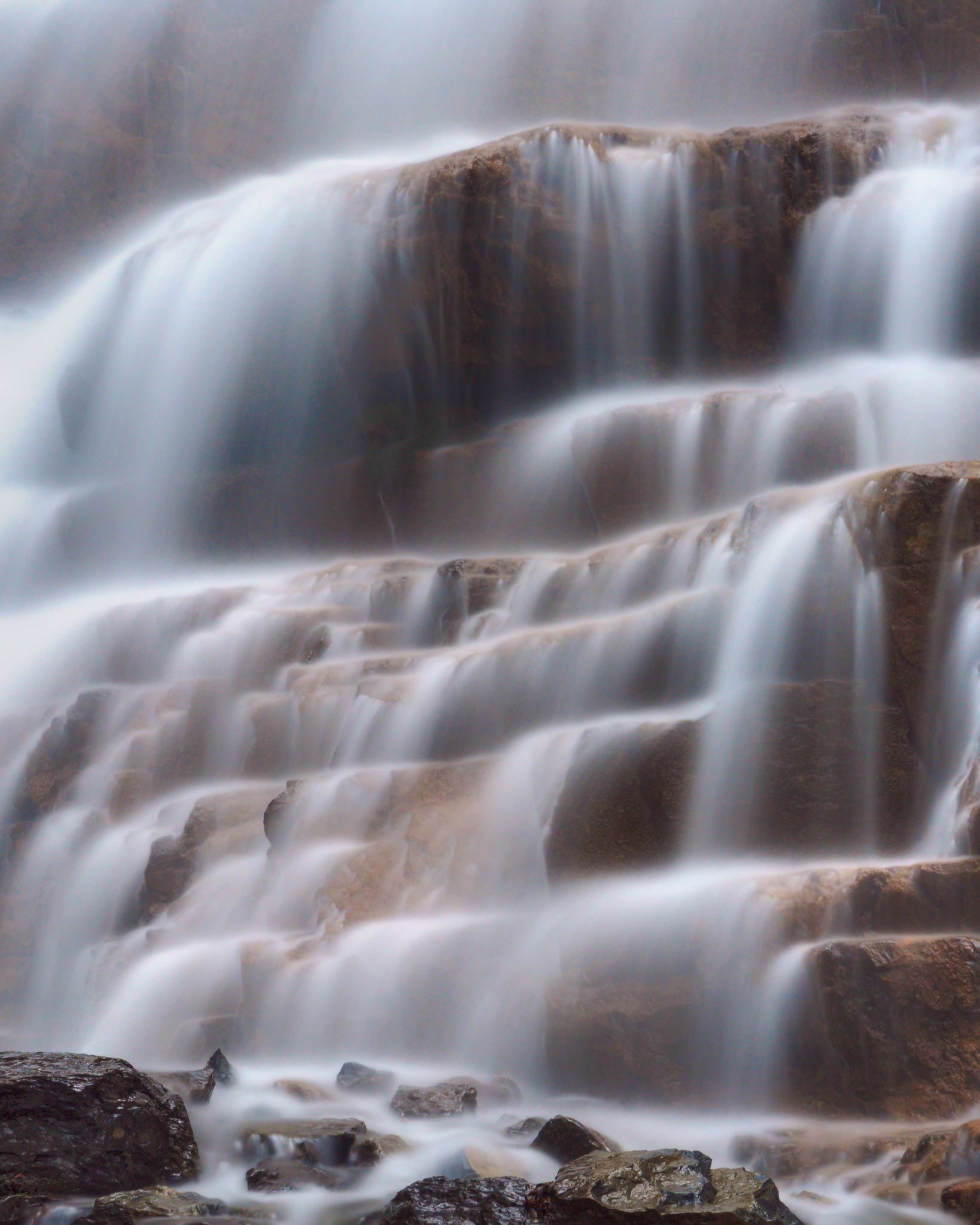SilverStaircaseFalls GlacierNP June2024