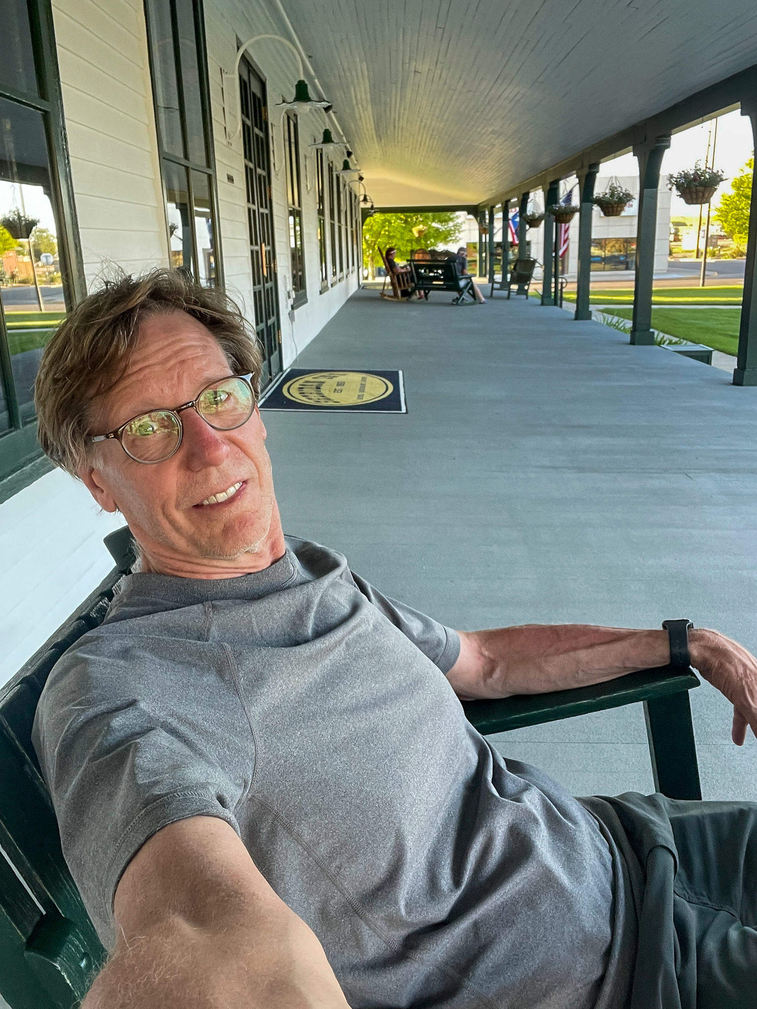 Selfie, Sheridan Inn, June 2021