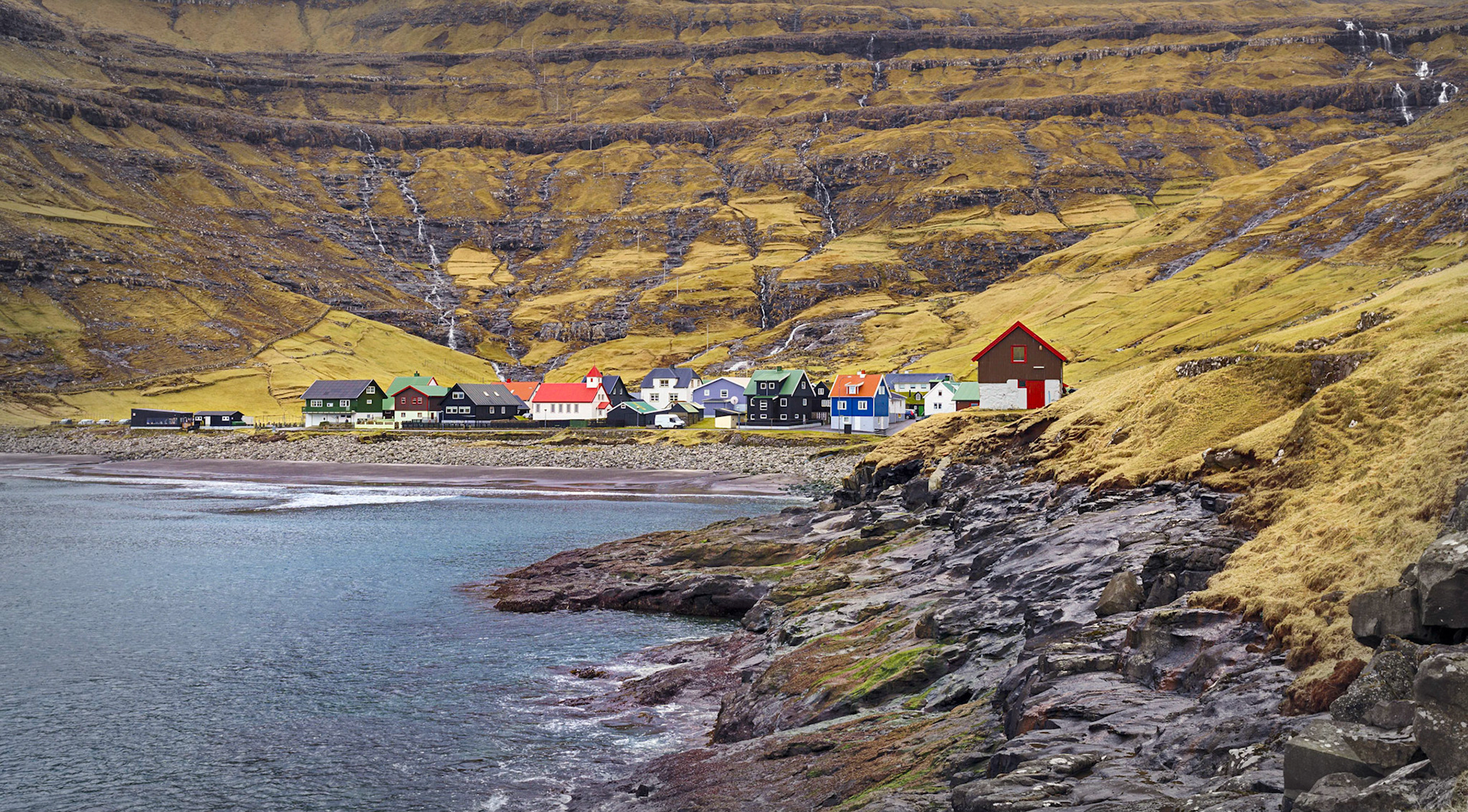 Tjornuvik, Streymoy, FaroeIslands April 2022
