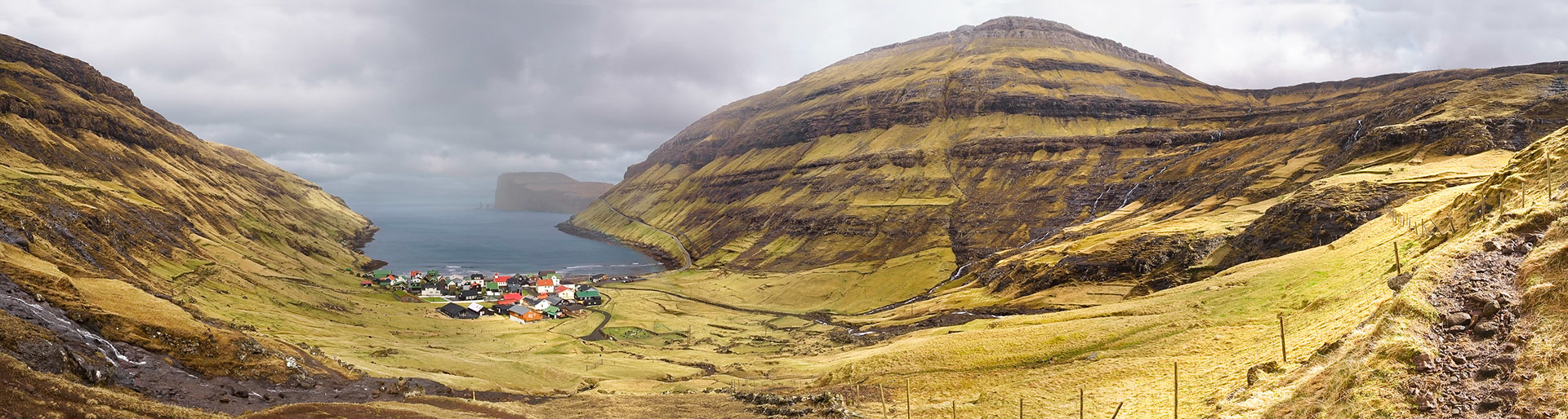 Tjornuvik, Streymoy, FaroeIslands April 2022
