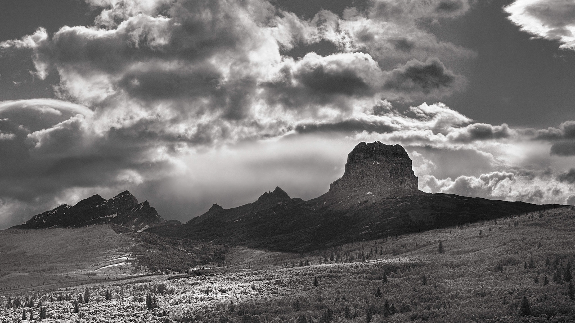 Chief Mountain, near GlacierNP, June 2022