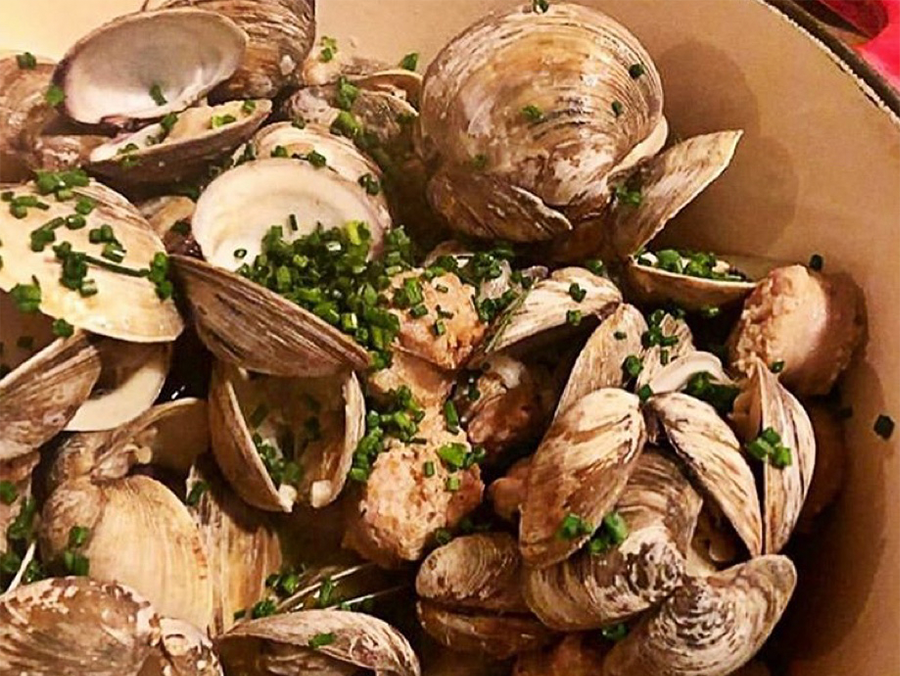 Erika: Sausage & Clam Stew