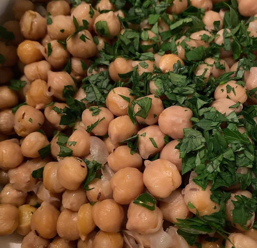 Becca: Chickpeas Simmered in Moroccan Spices