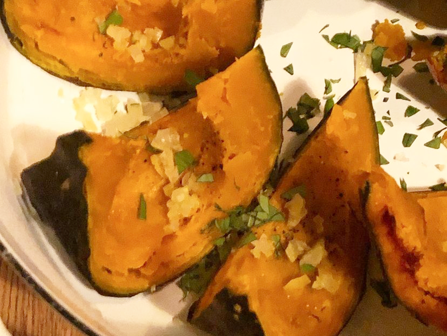Becca: Roasted Kabocha Squash