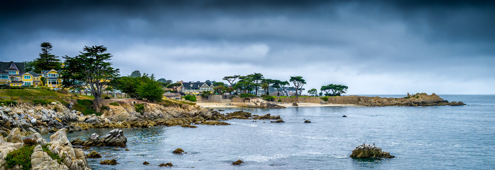 Sometimes a photograph can just really capture the mood of a moment just like you were still there today.  This beautiful picture of Pacific Grove, California is one of those pictures for me.