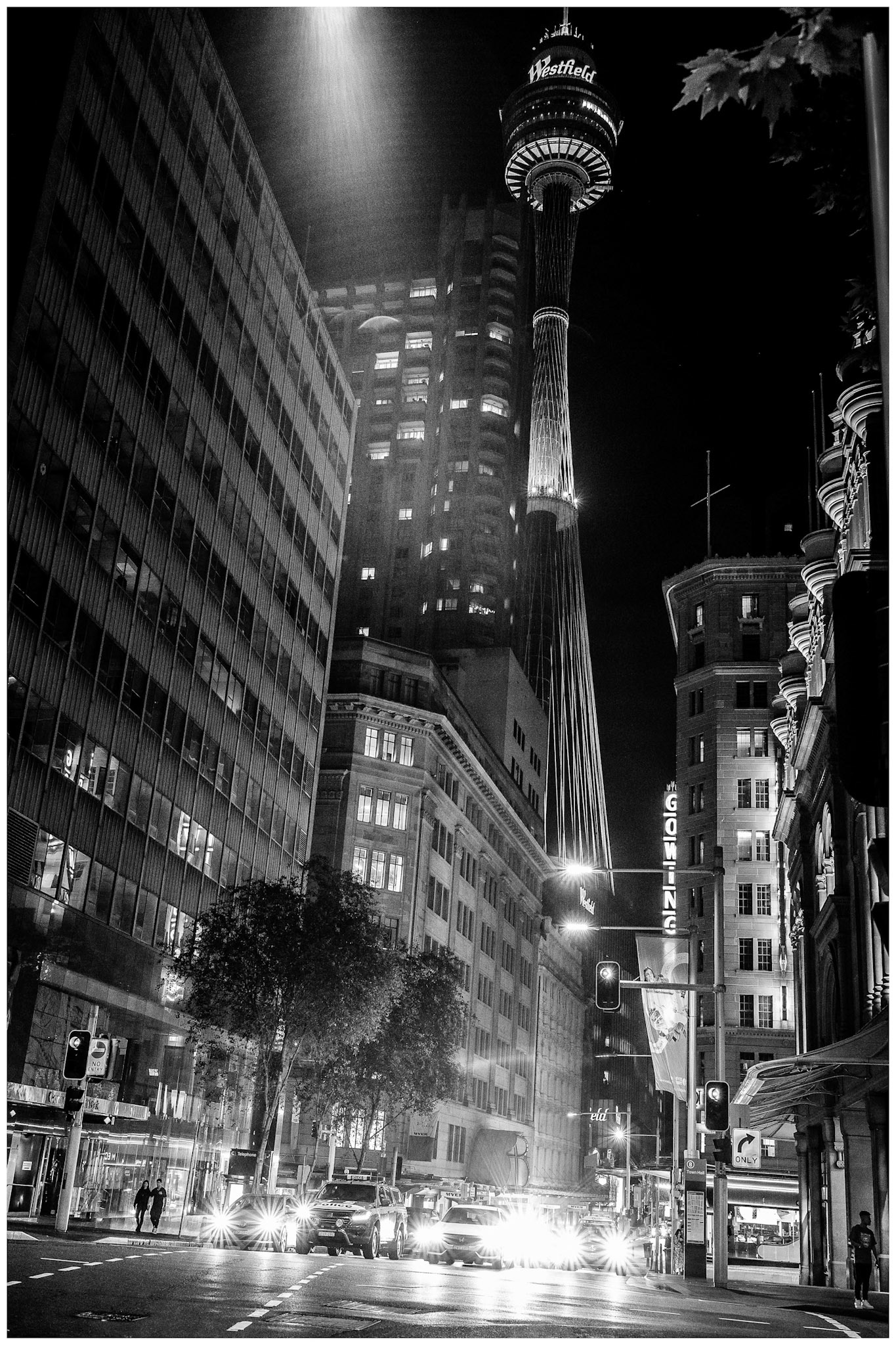 Capturing the Sydney street's at night highlights the vibrant nature of life in Australia's largest city.