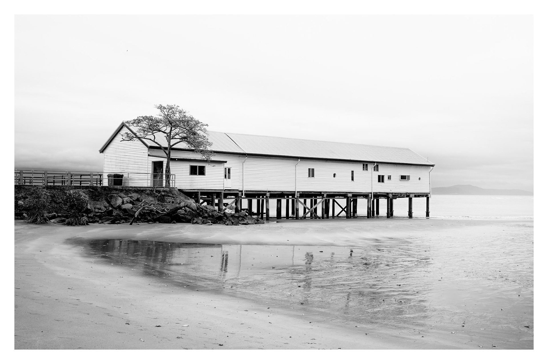 Located in Port Douglas, Australia, the Sugar Wharf was built in 1904 before the Captain Cook Highway connected Port Douglas with the rest of the world. With a train line running directly to the wharf, cart loads of cargo were transported directly to waiting ships.