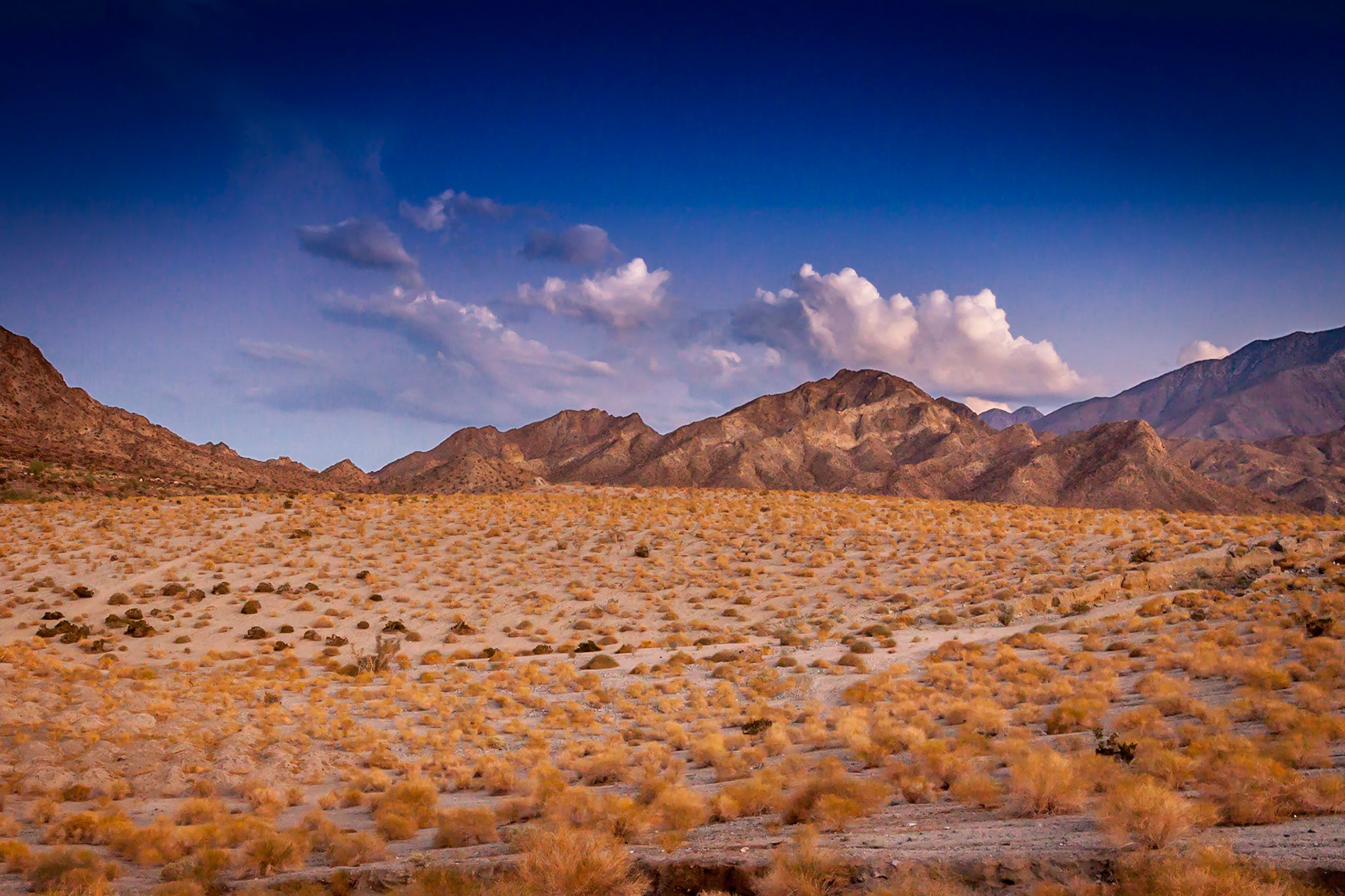 La Quinta, California offers a relaxed vibe and a variety of hiking trails.  This picture taken at the top of La Quinta Cove is the beginning of several great hikes.