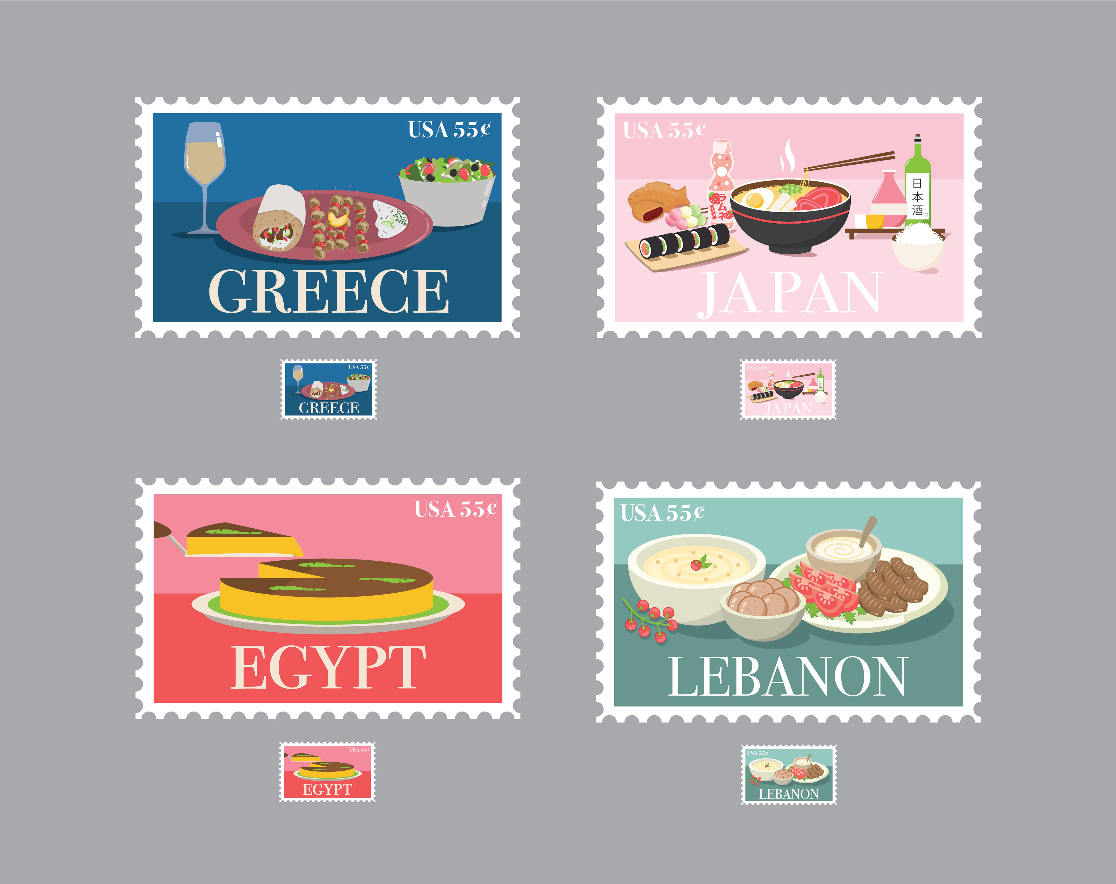 Group Stamp Designs