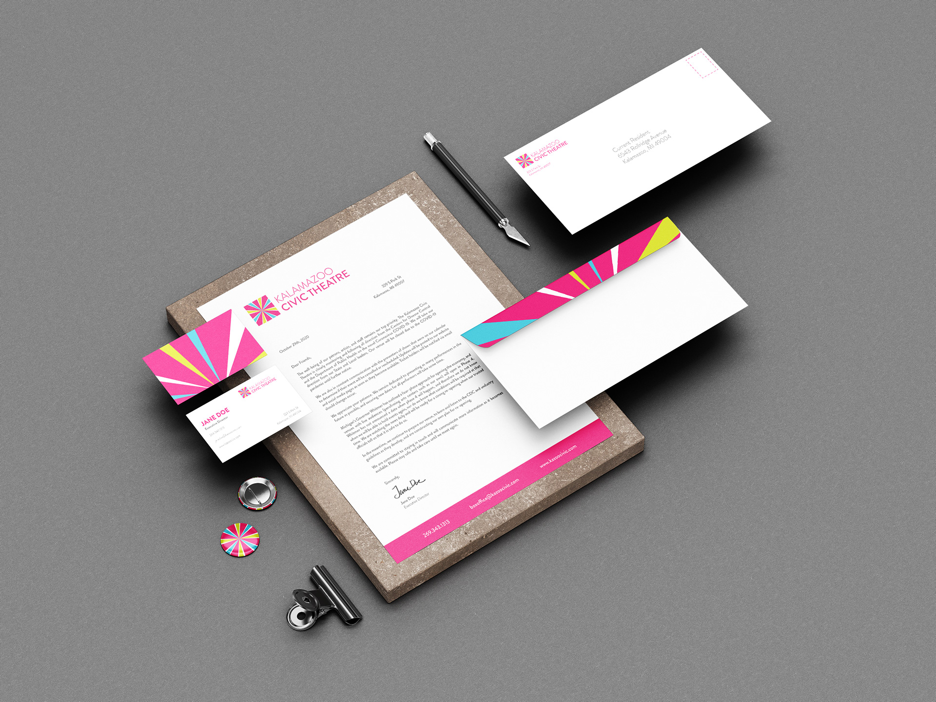 Mockup 1 - Stationary