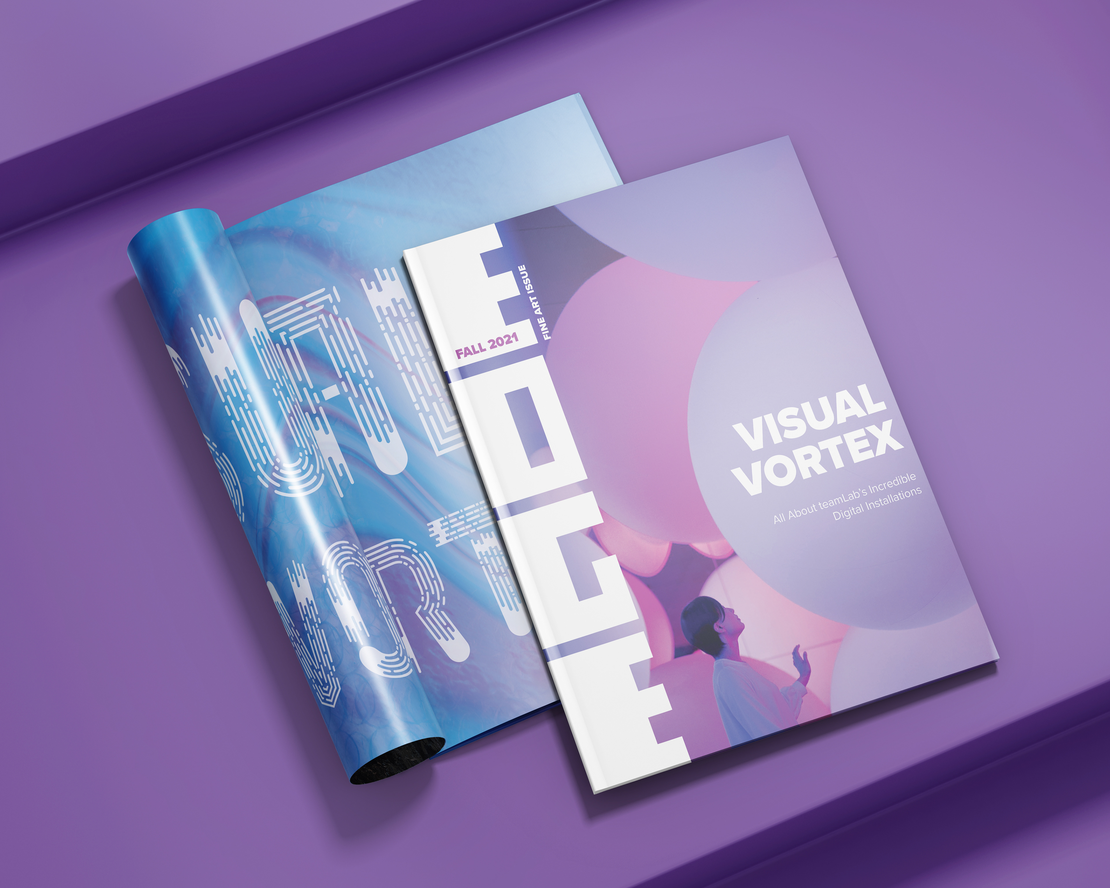 Title Spread and Cover Mockup