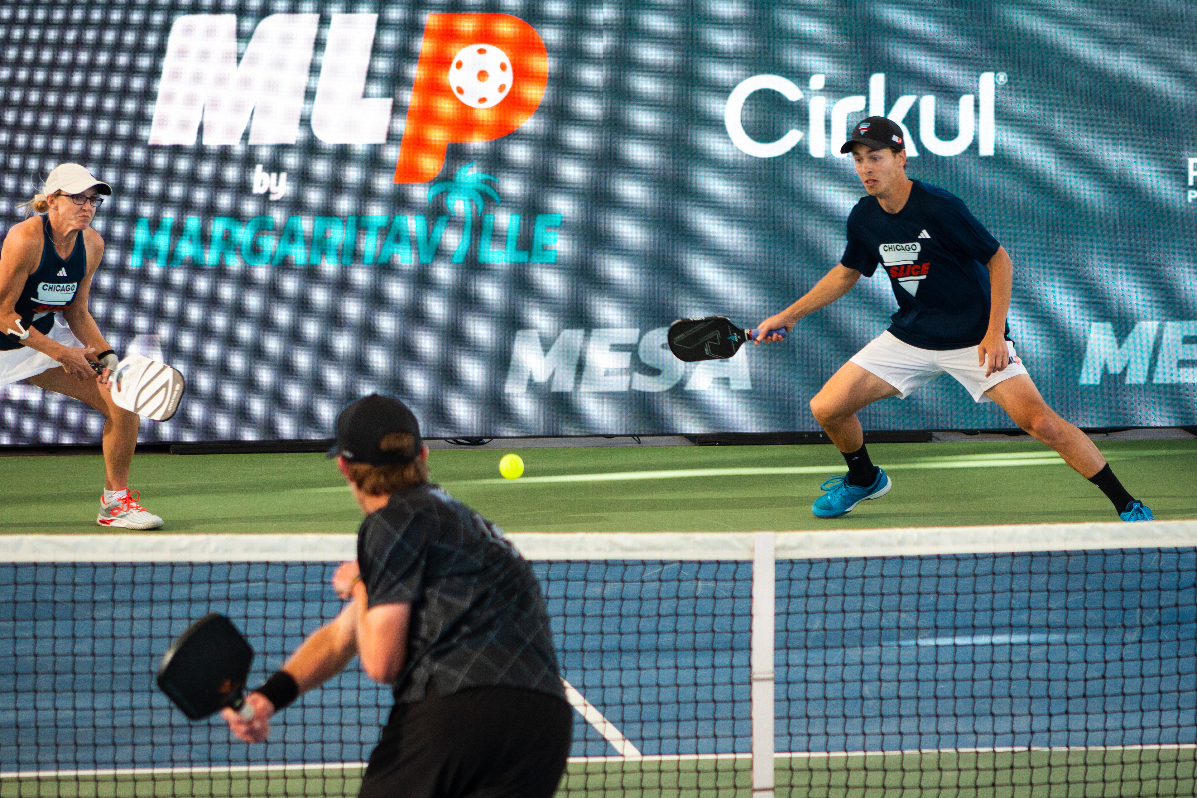 A Major League Pickleball match in Mesa, AZ (2023).