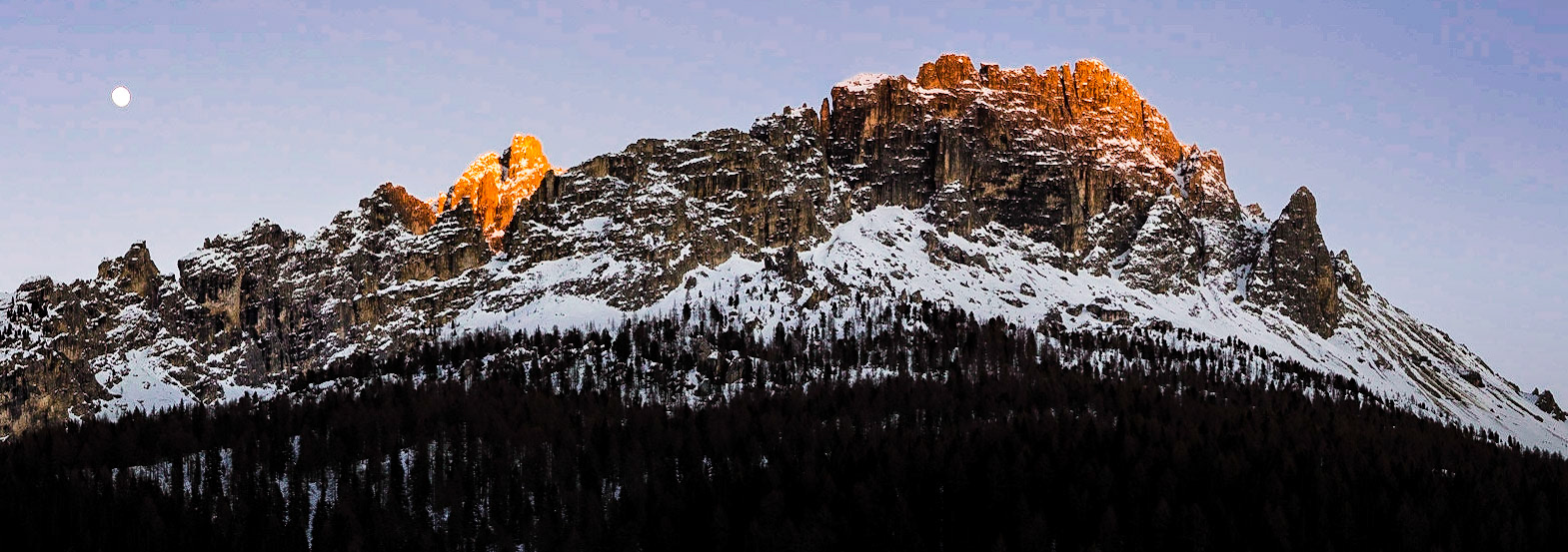 Panorama Of Mountain Ridge