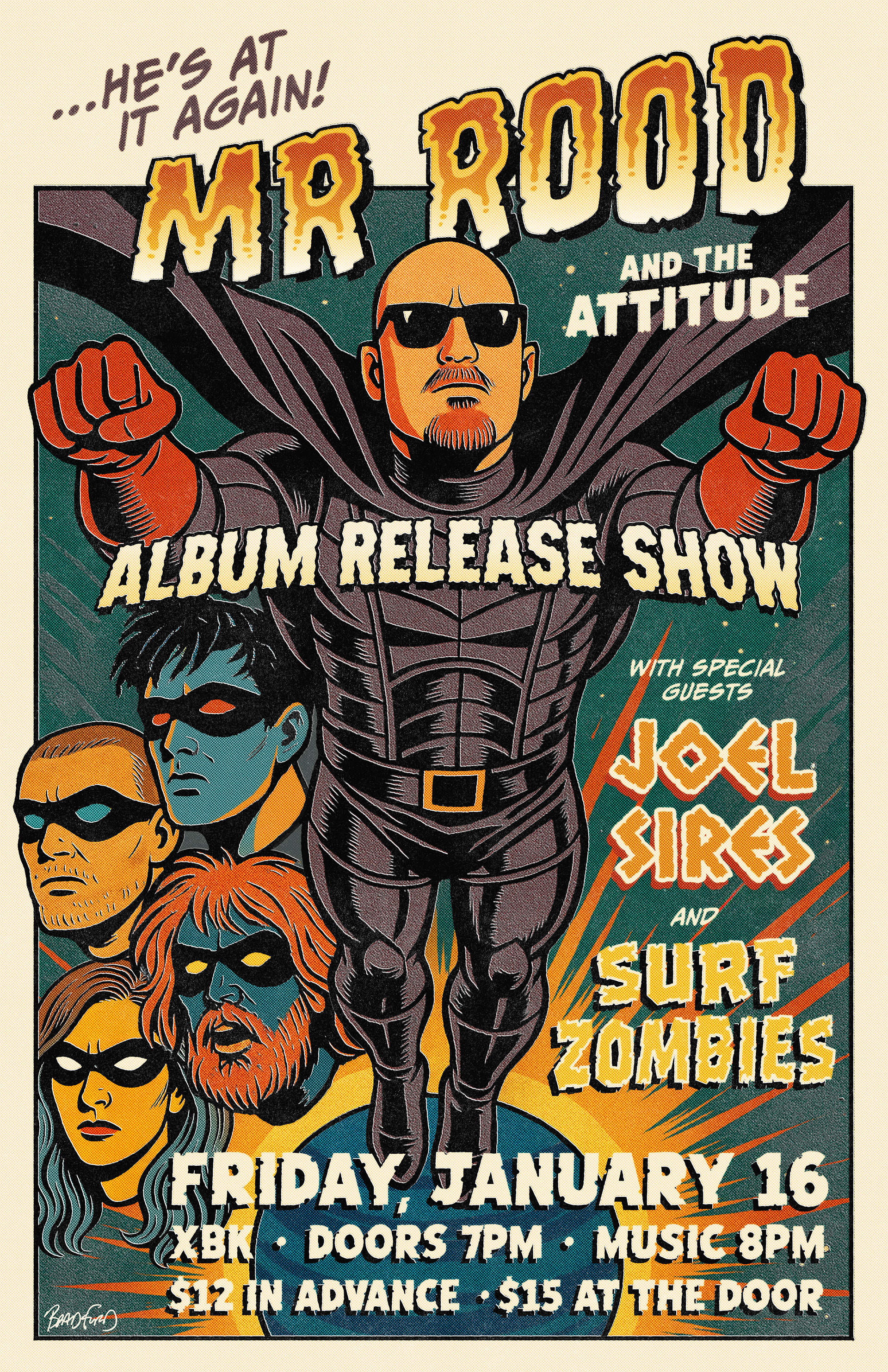 Hand drawn digital illustration, 2025