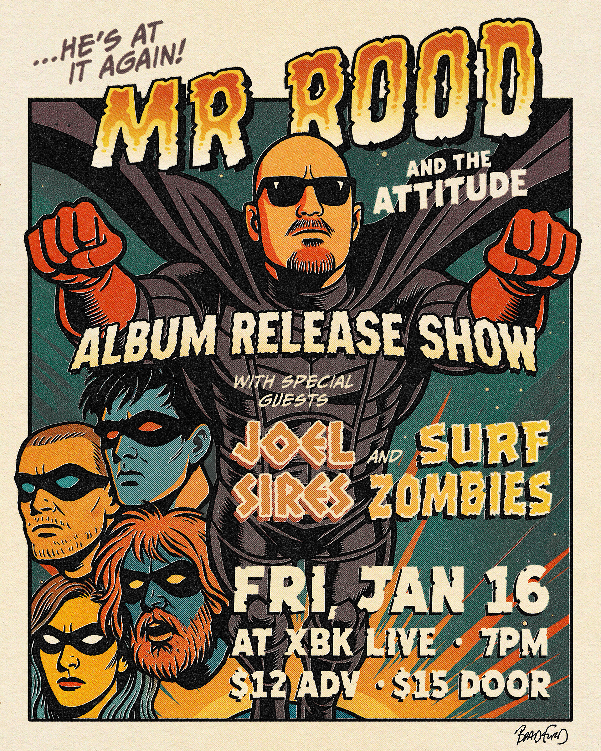 Hand drawn digital illustration, 2025