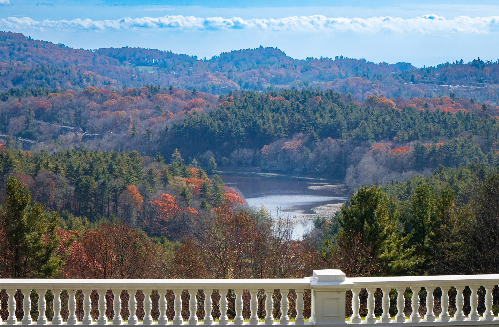 Overlooking Bass Lake