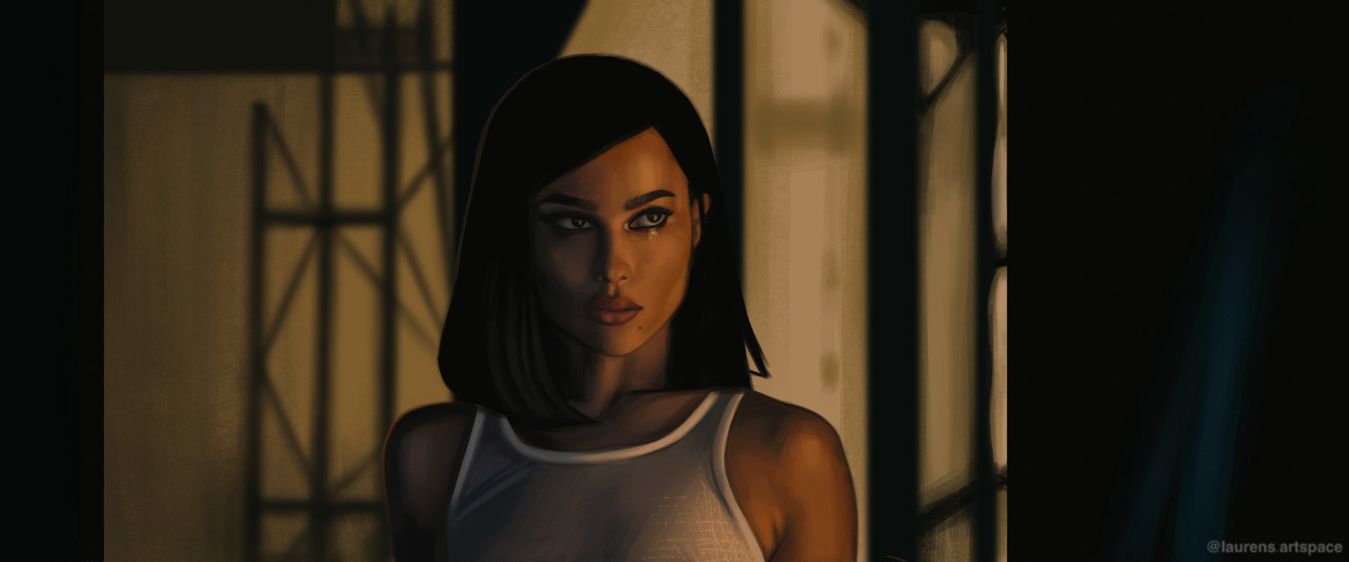 "The Batman" Study. Painted in Procreate. Disclaimer: All rights to "The Batman" belong to DC Films, 6th and Idaho, Dylan Clark Productions, and Warner Bros. Pictures. 2022