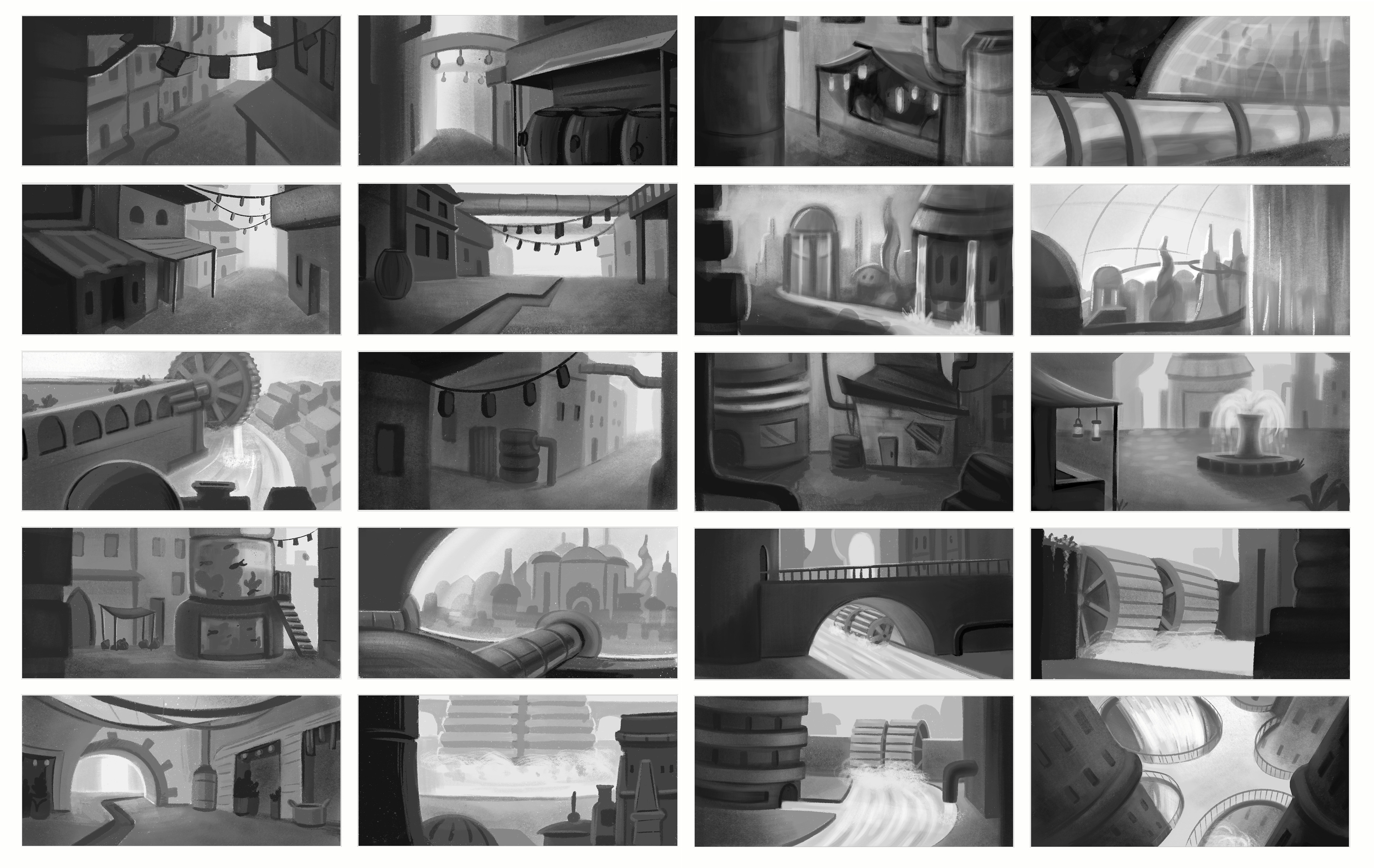 Environment Thumbnails, 2025