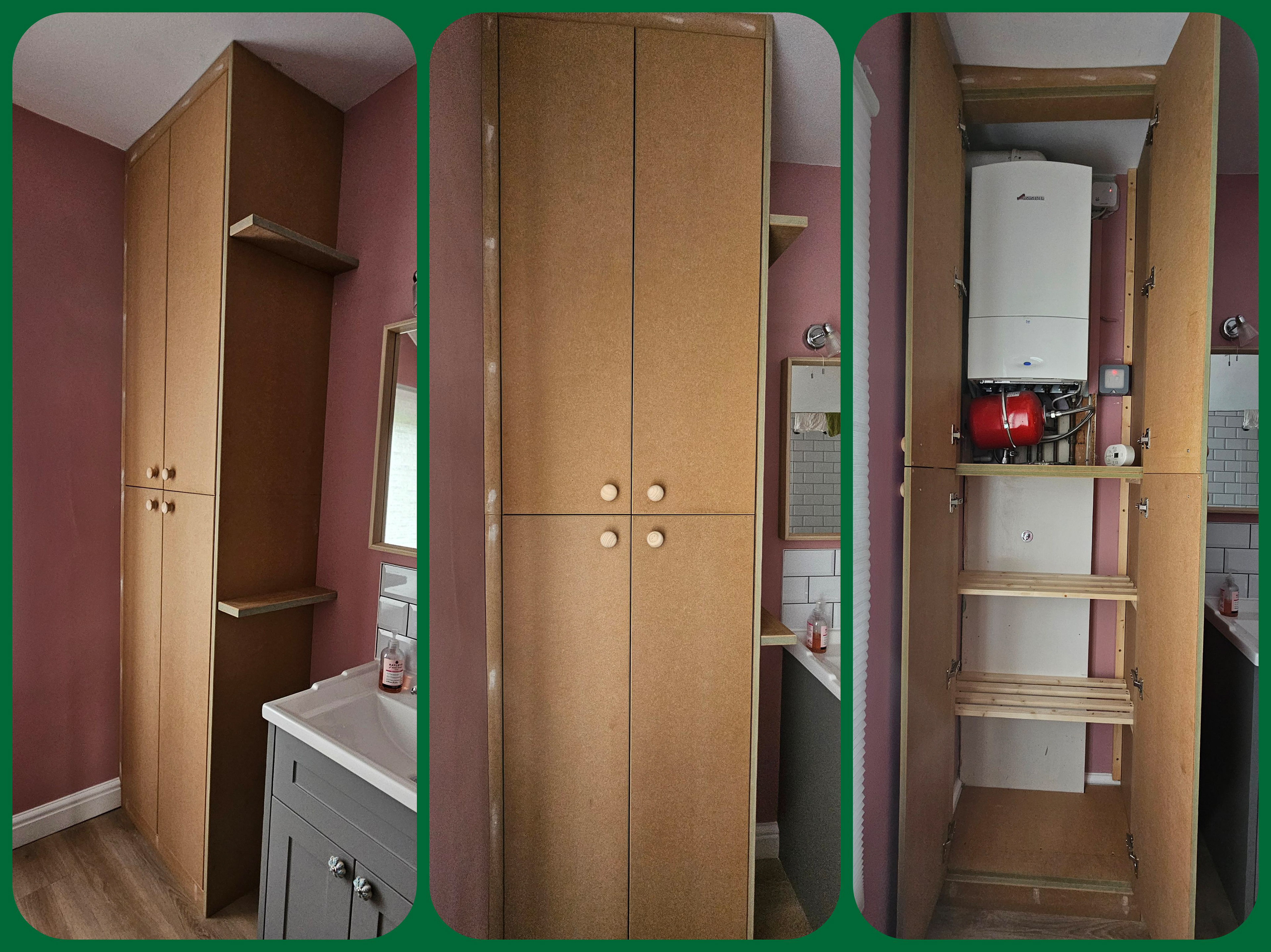Boiler and Airing cupboard