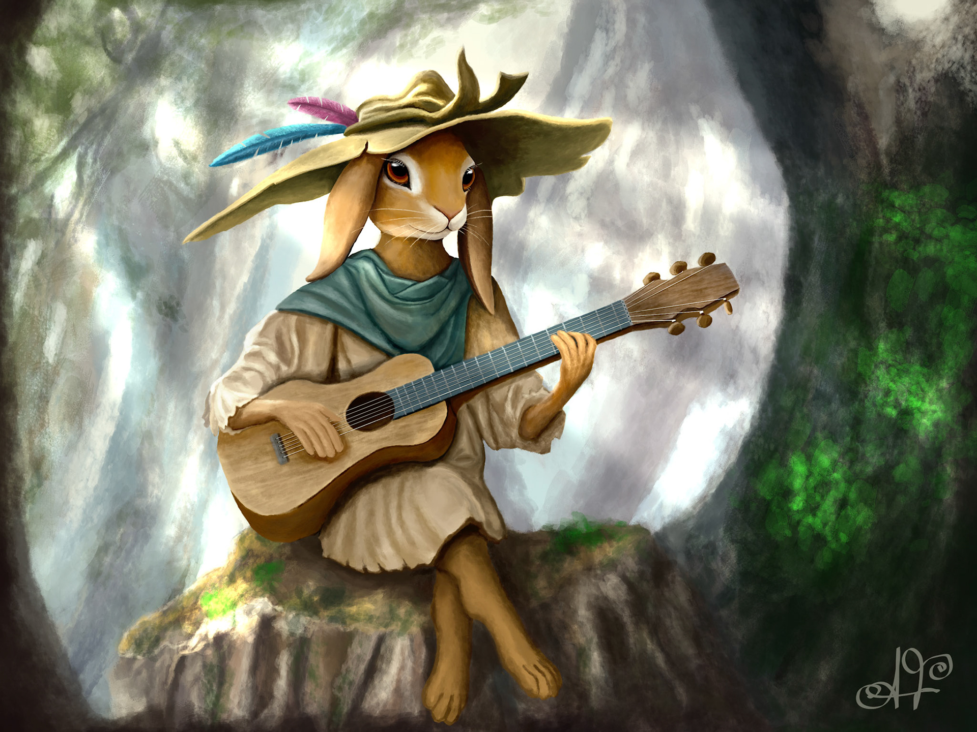 Wandering minstrel