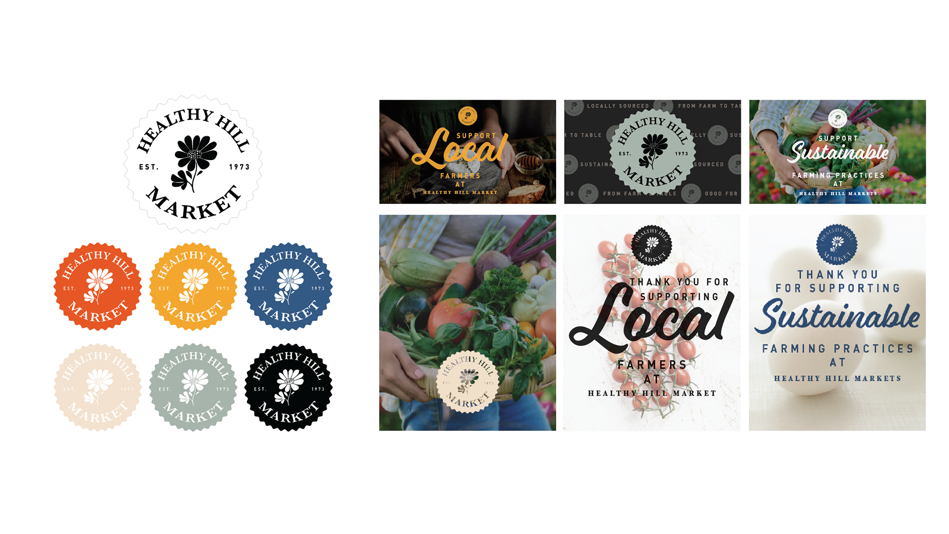 Logo design for an upstate New York market.