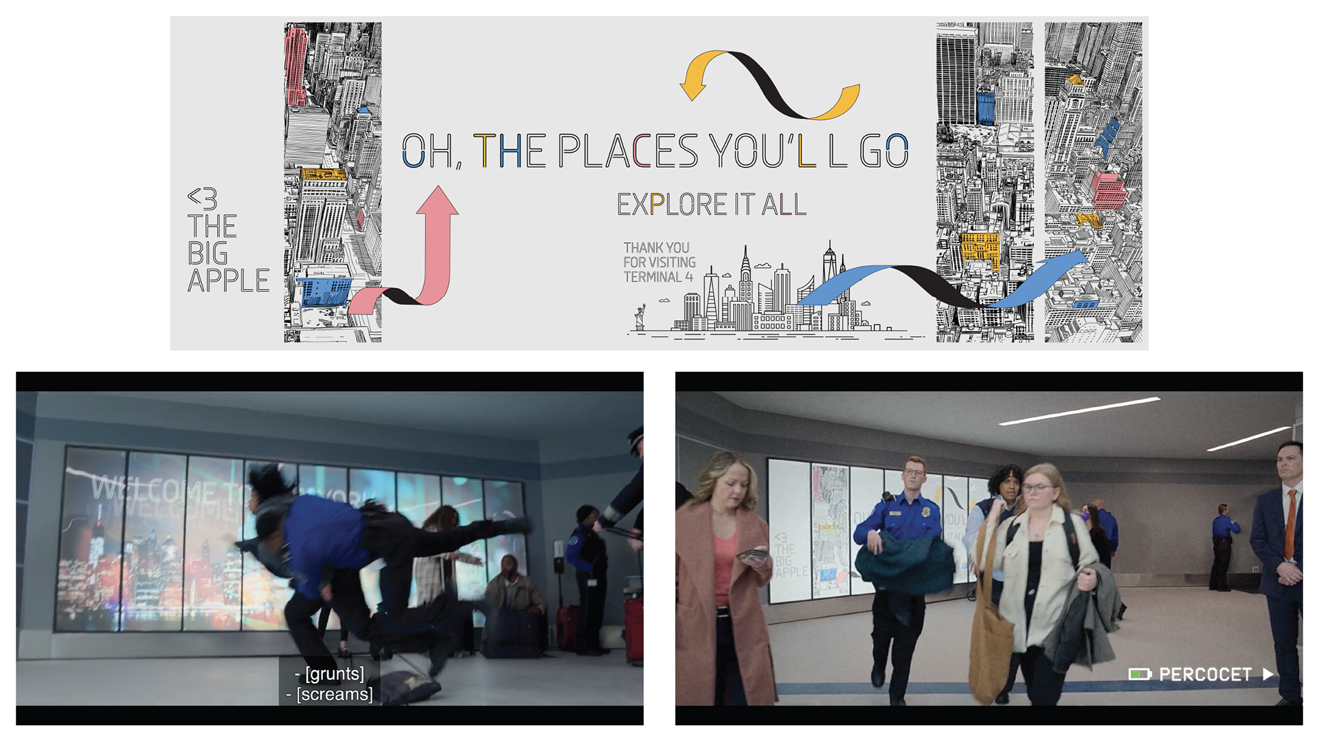 Oversized Airport Panels