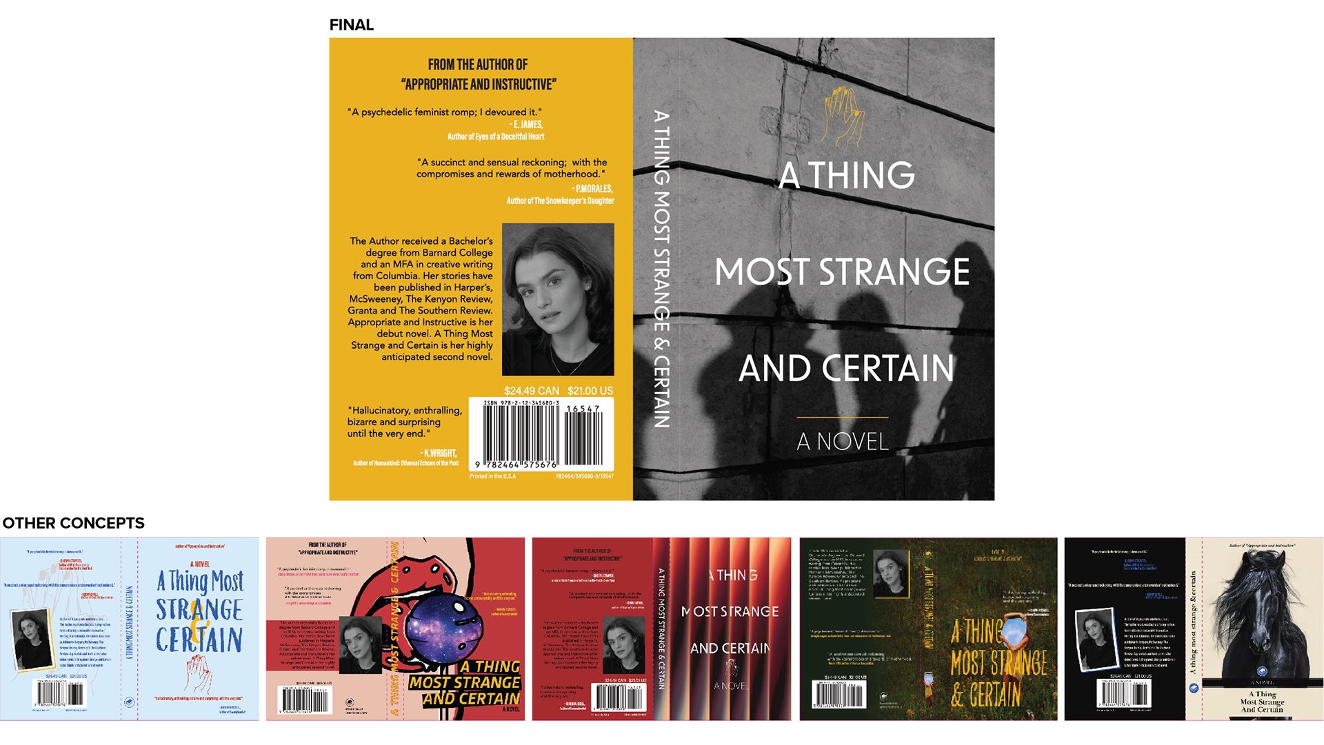 Design for lead characters second novel, however it was not used in final series.