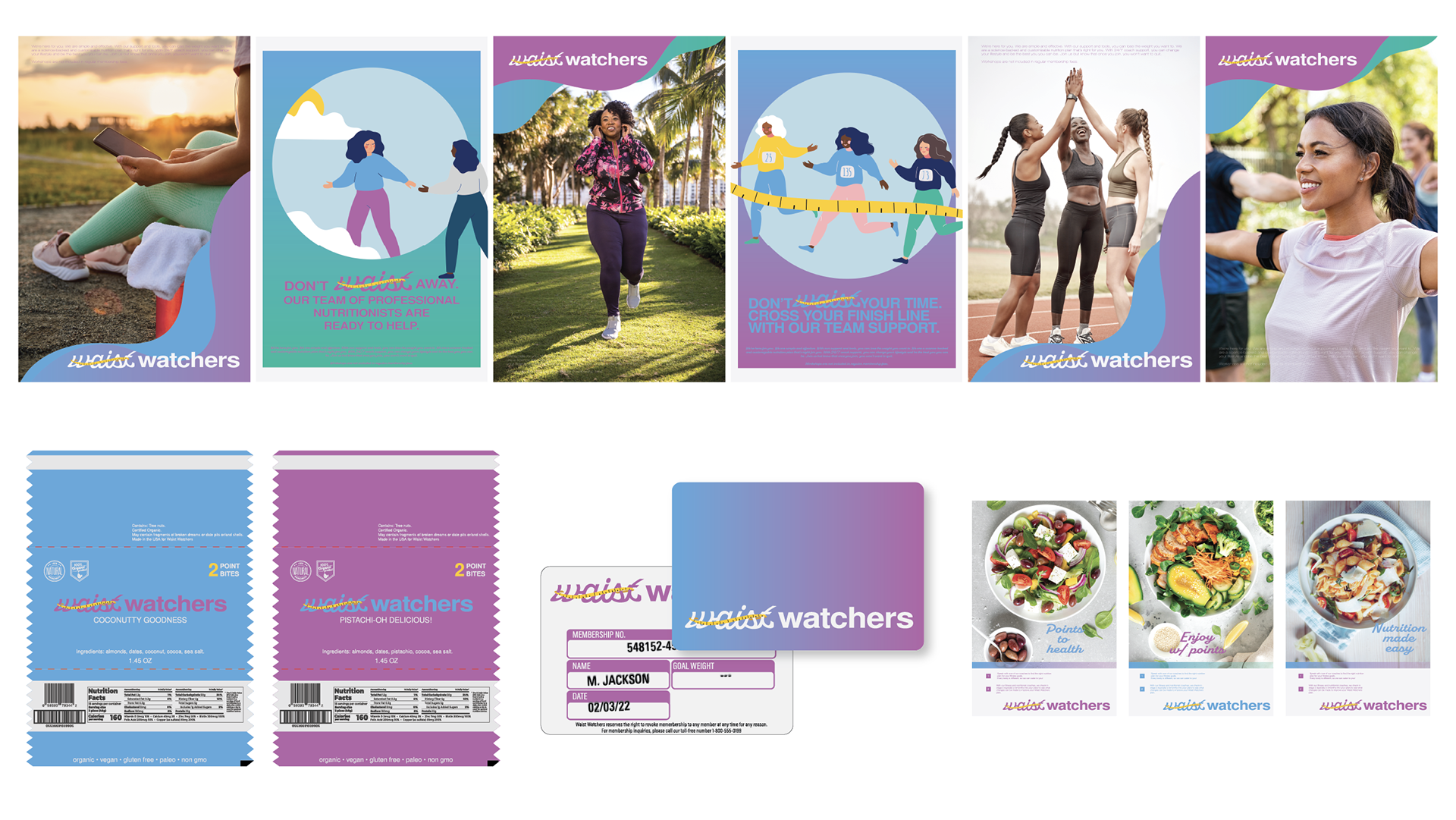 Waist Watchers Branding